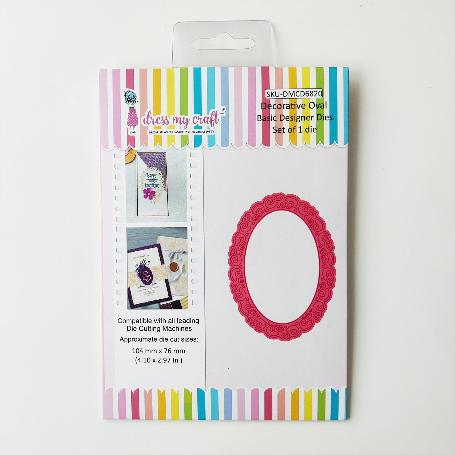 Decorative Oval - Basic Designer Dies