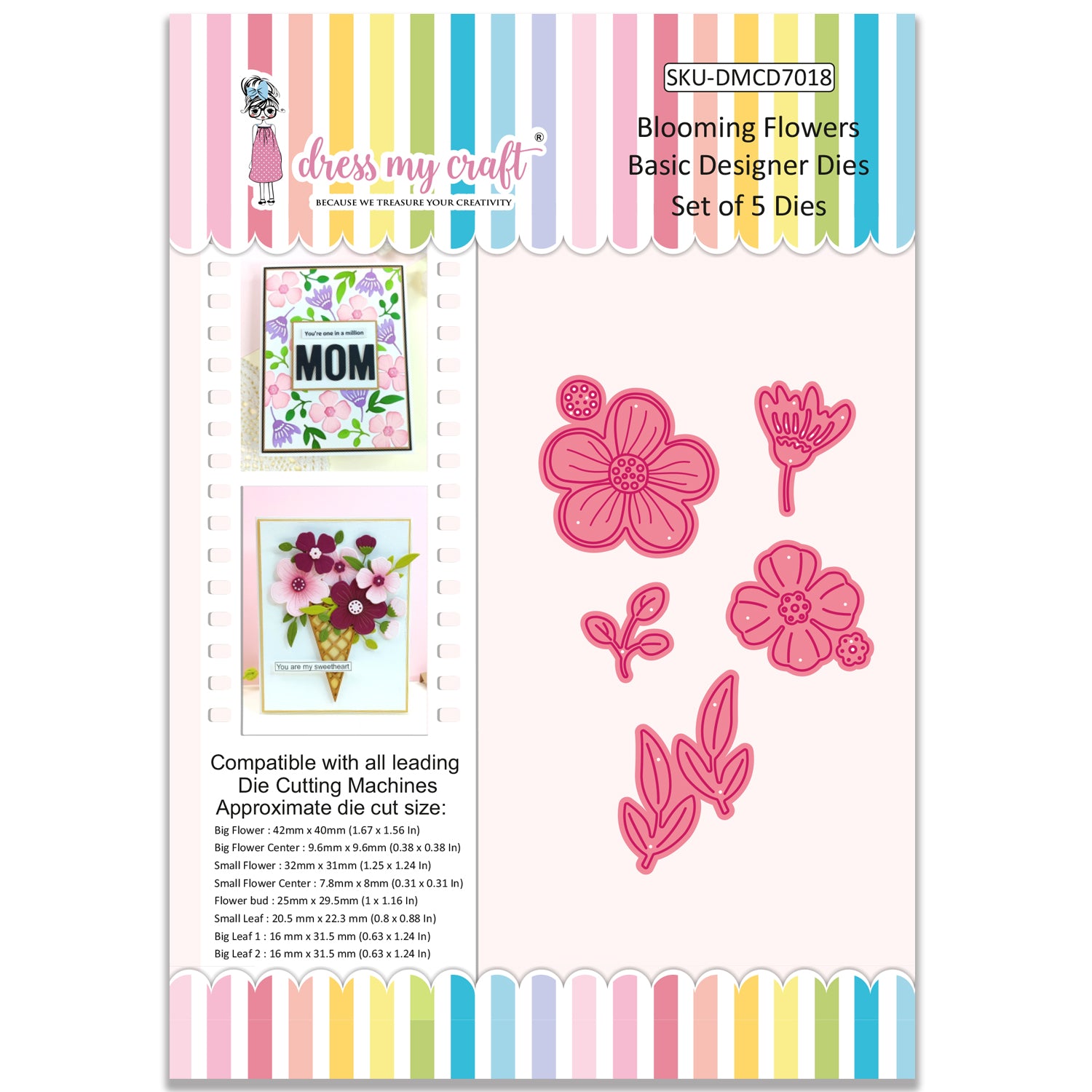 Blooming Flowers - Basic Designer Dies