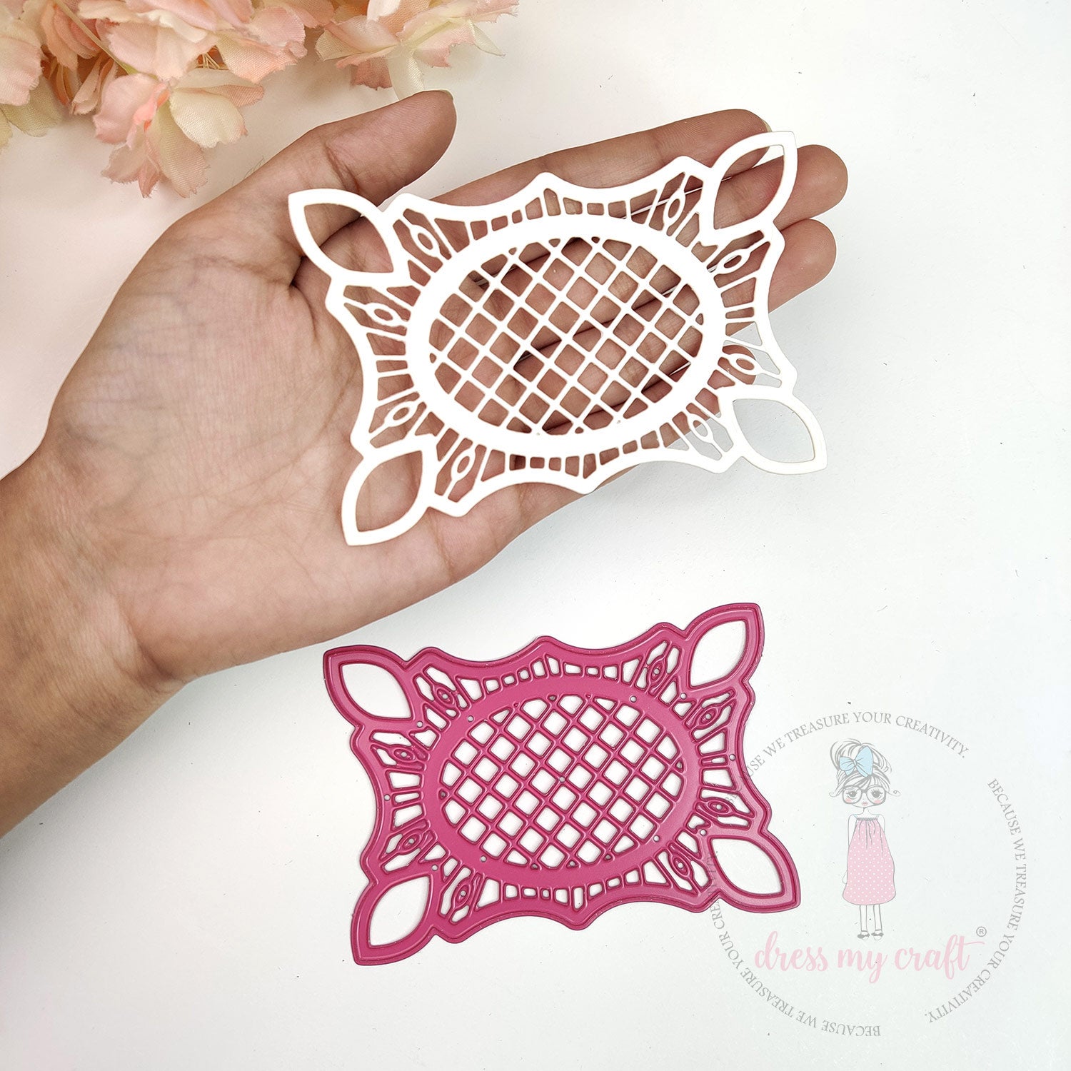 Royal Lattice Frame - Basic Designer Dies