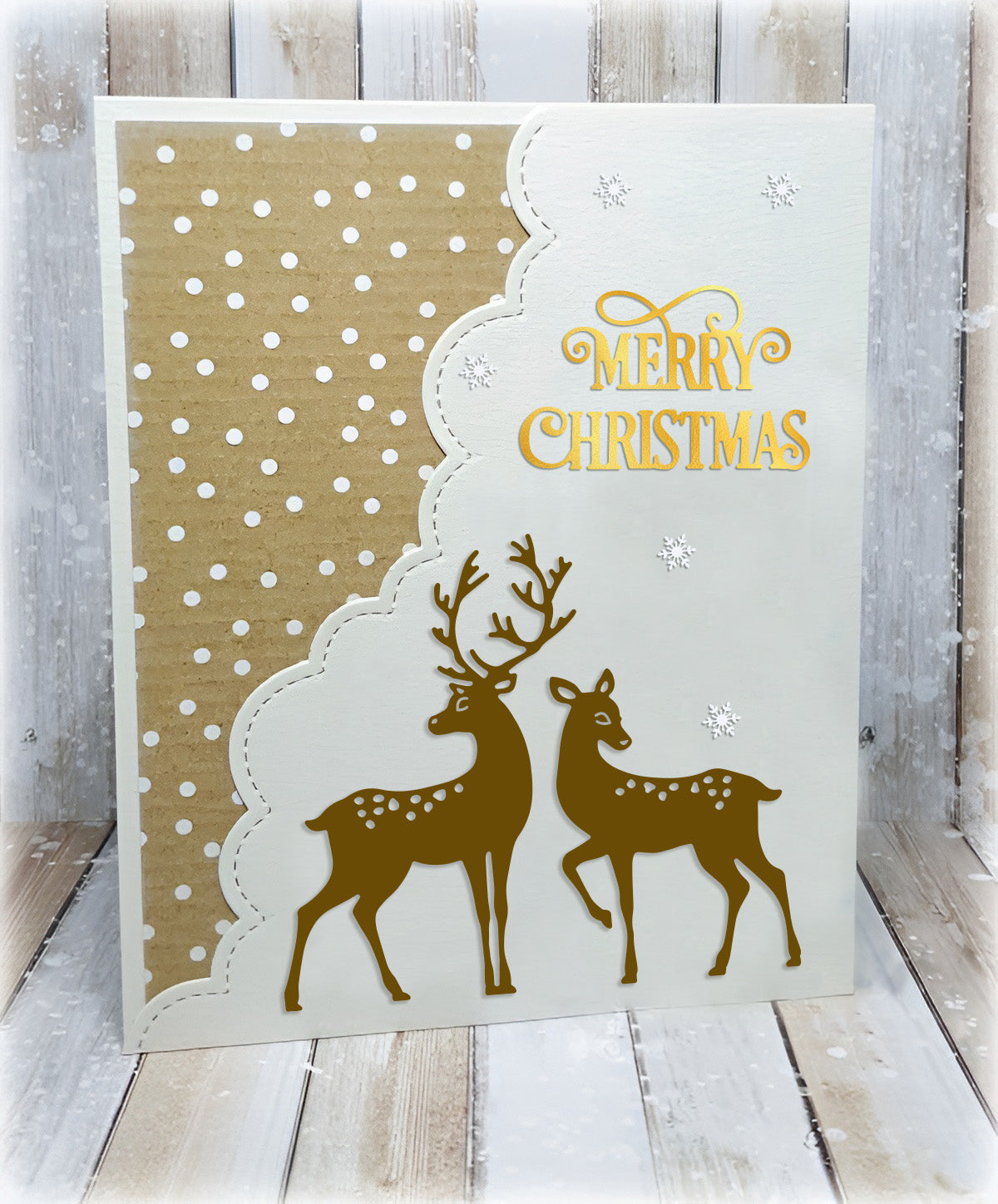 Christmas Reindeer Couple - Christmas Dies