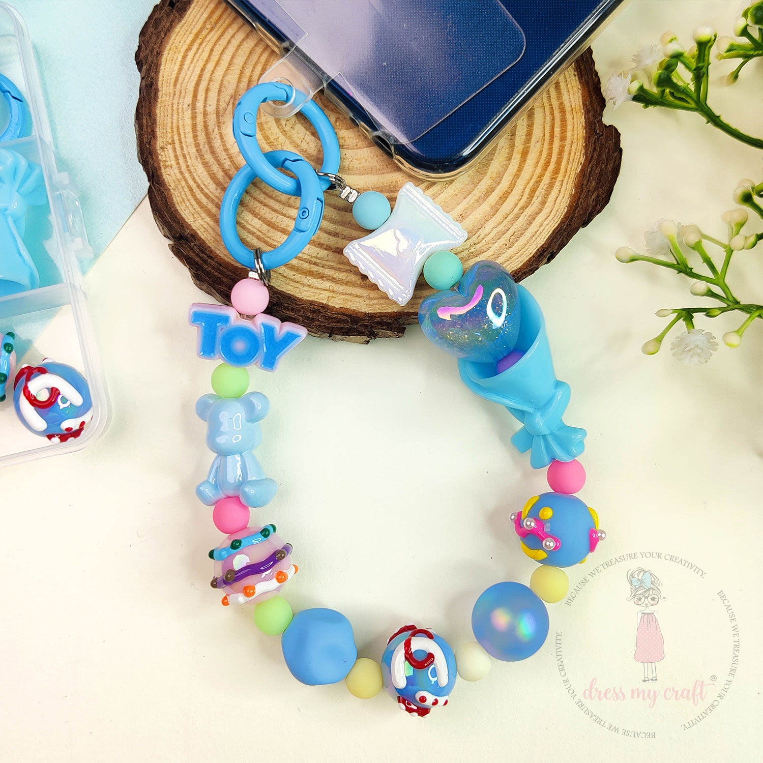 DIY Candyland Dream Mobile Charm