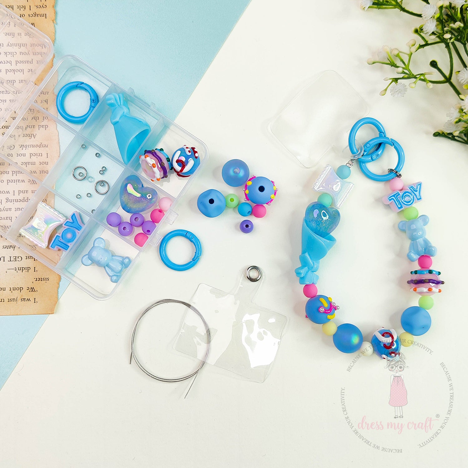 DIY Candyland Dream Mobile Charm