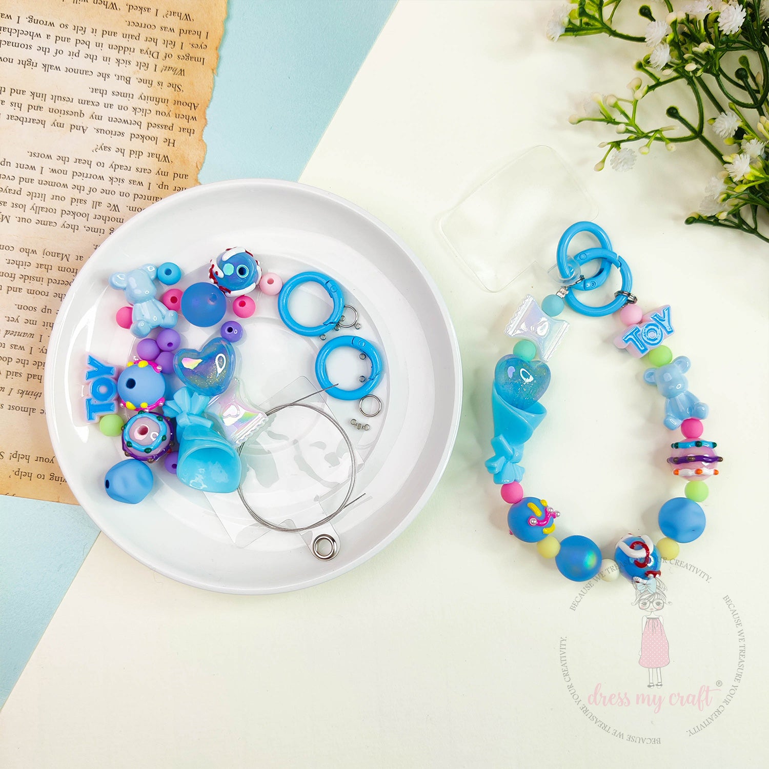 DIY Candyland Dream Mobile Charm