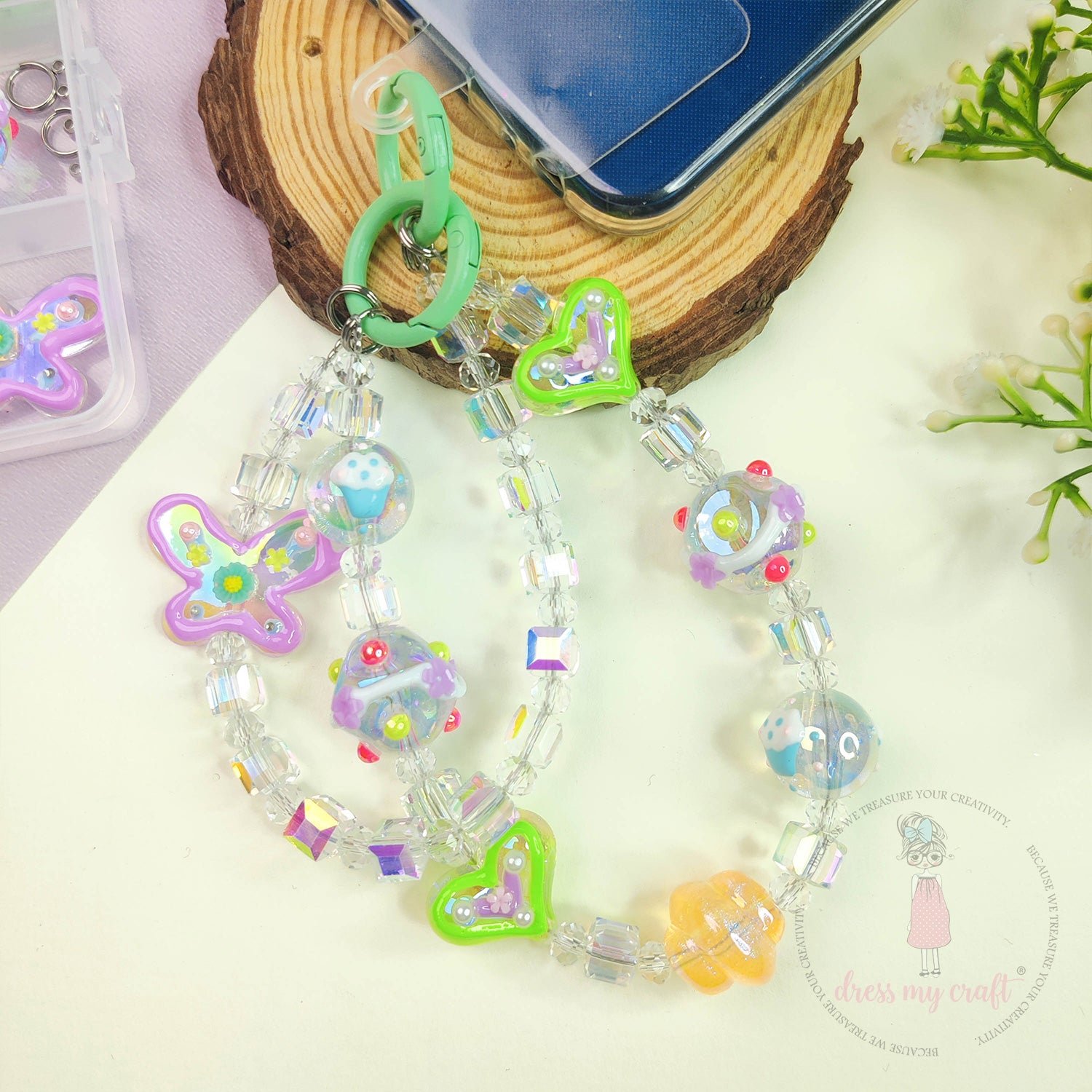 DIY Garden Whispers Mobile Charm