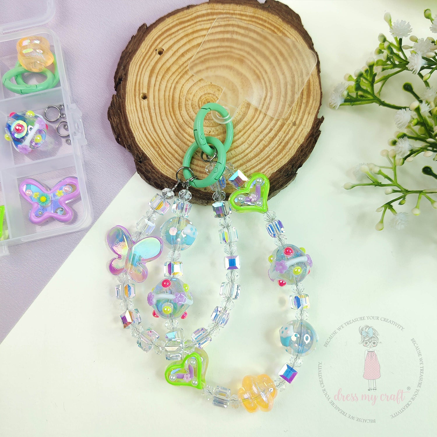 DIY Garden Whispers Mobile Charm