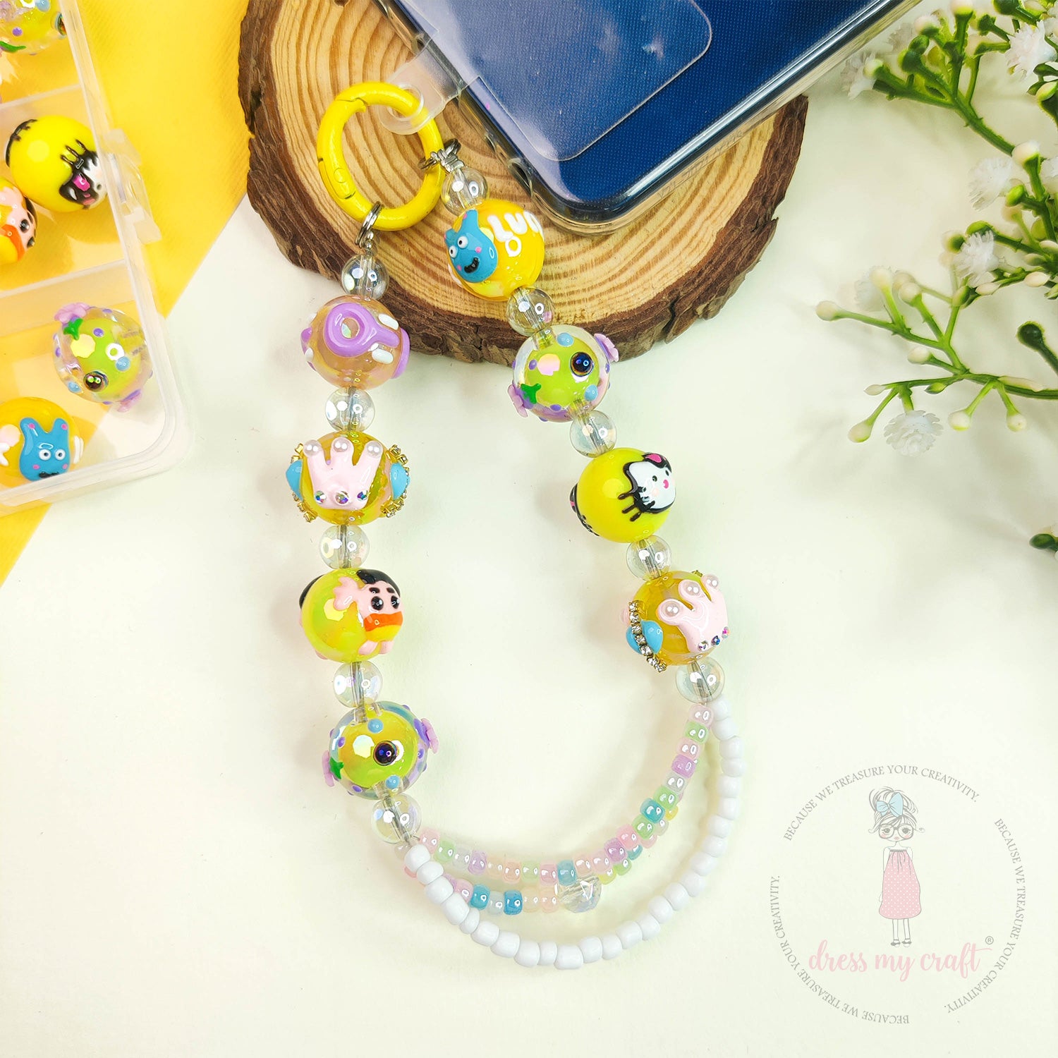 DIY Lucky Delight Mobile Charm