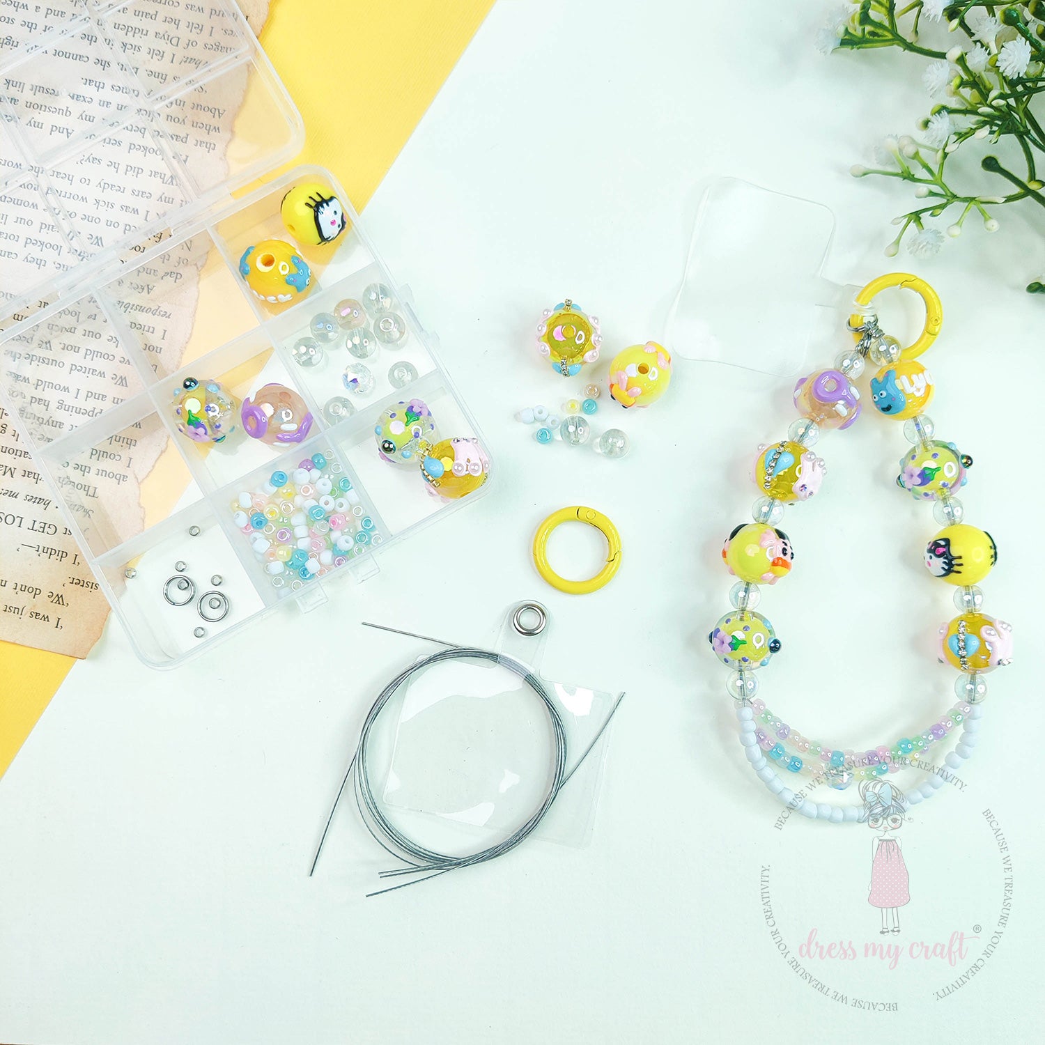 DIY Lucky Delight Mobile Charm