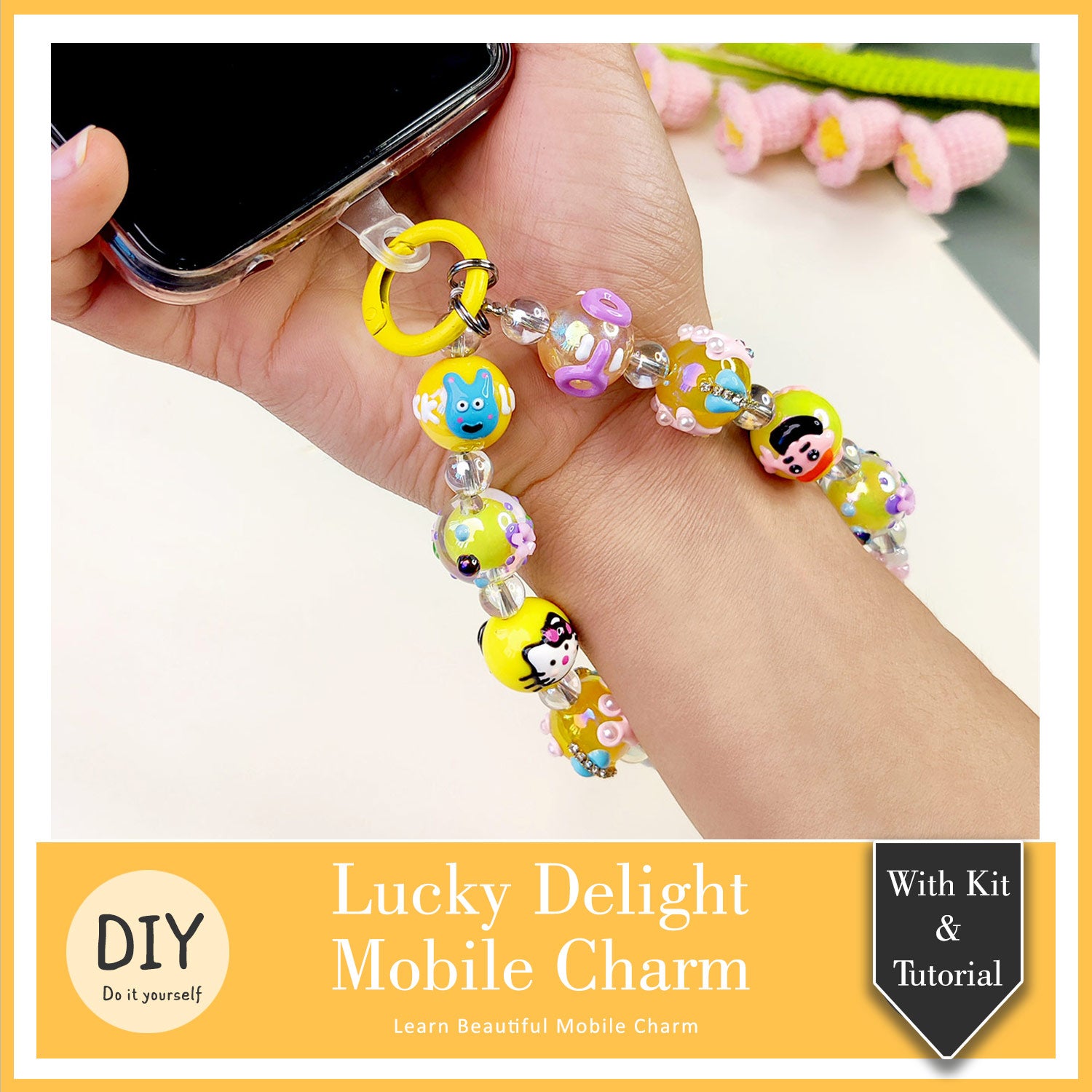 DIY Lucky Delight Mobile Charm