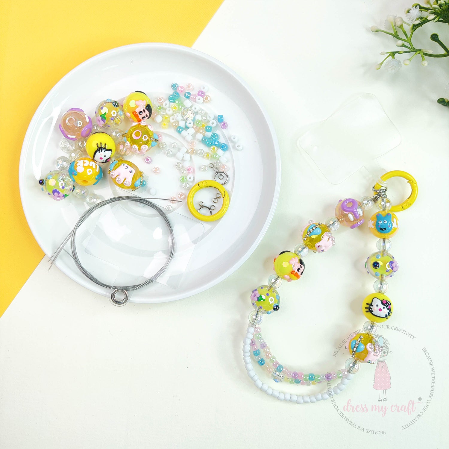 DIY Lucky Delight Mobile Charm