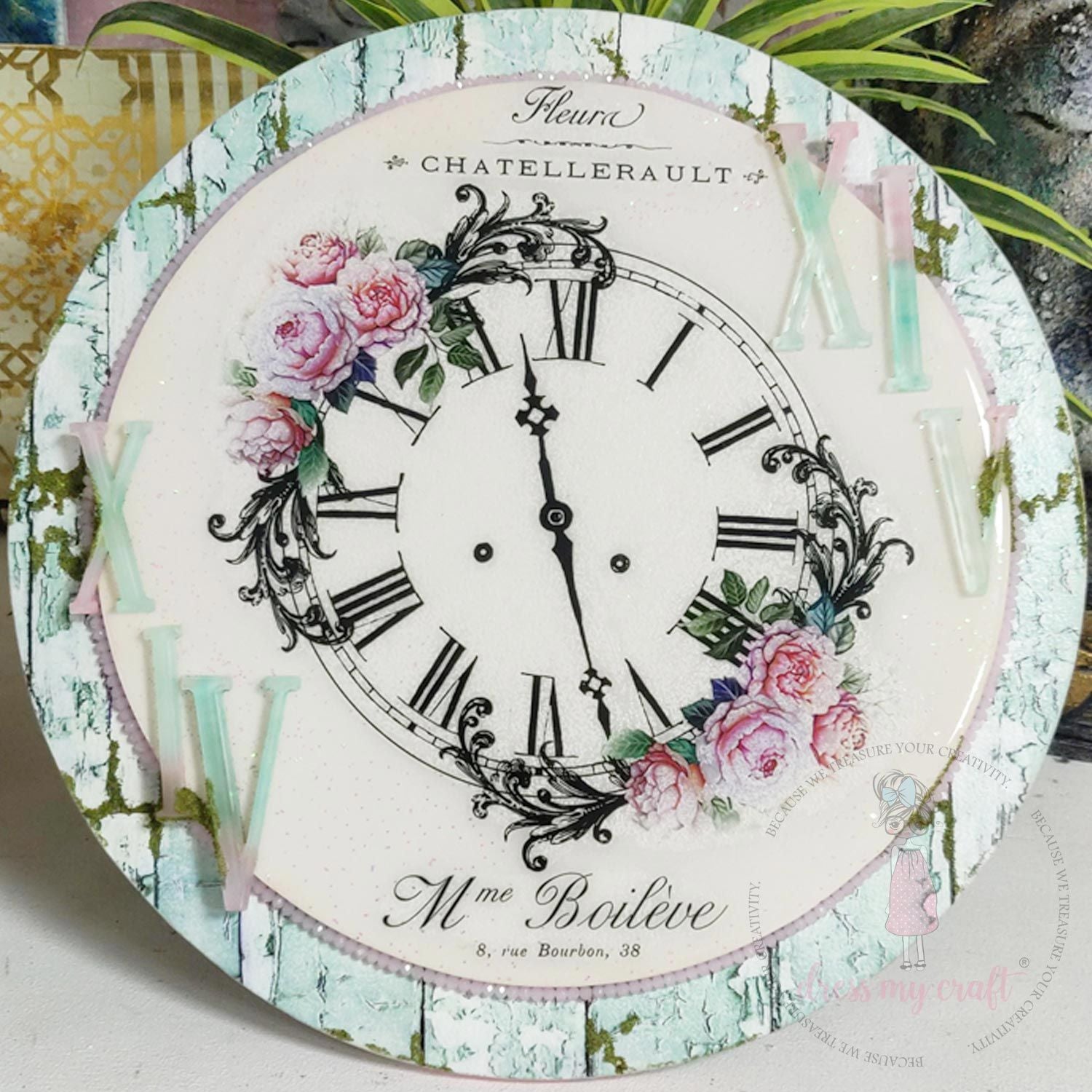 Rose Clock - Transfer Me