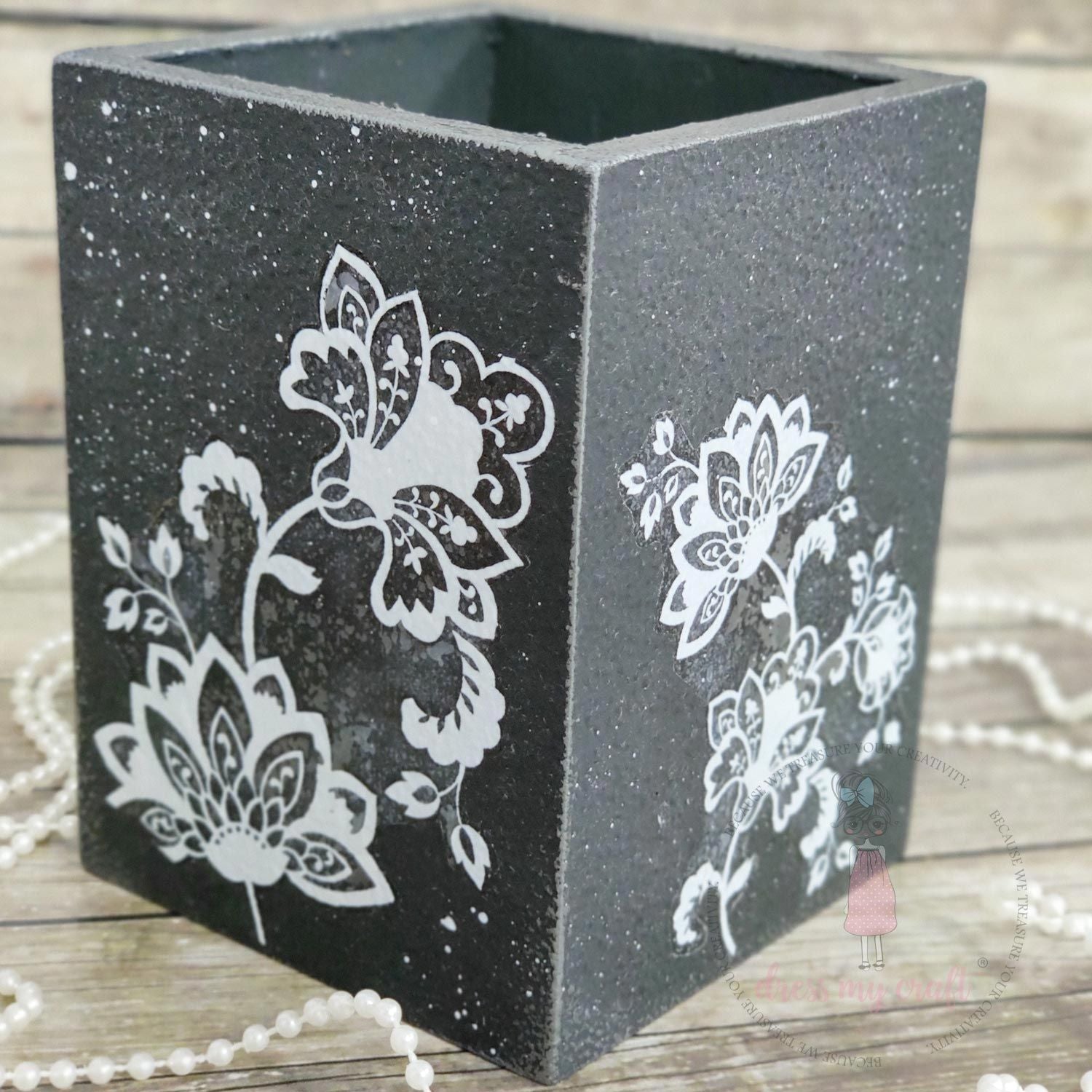 3D White Flower #6 - Transfer Me