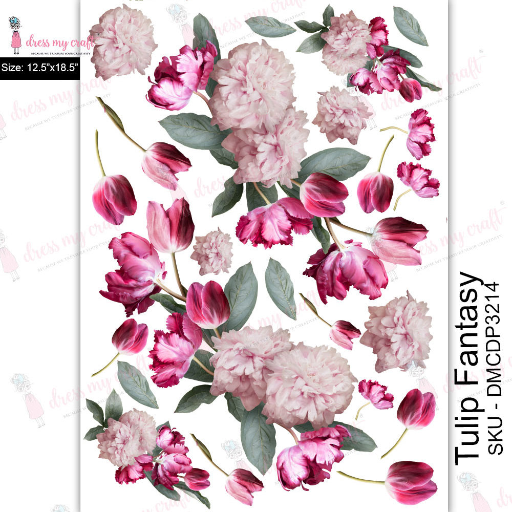 Tulip Fantasy - Transfer Me (12.5" x 18.5")