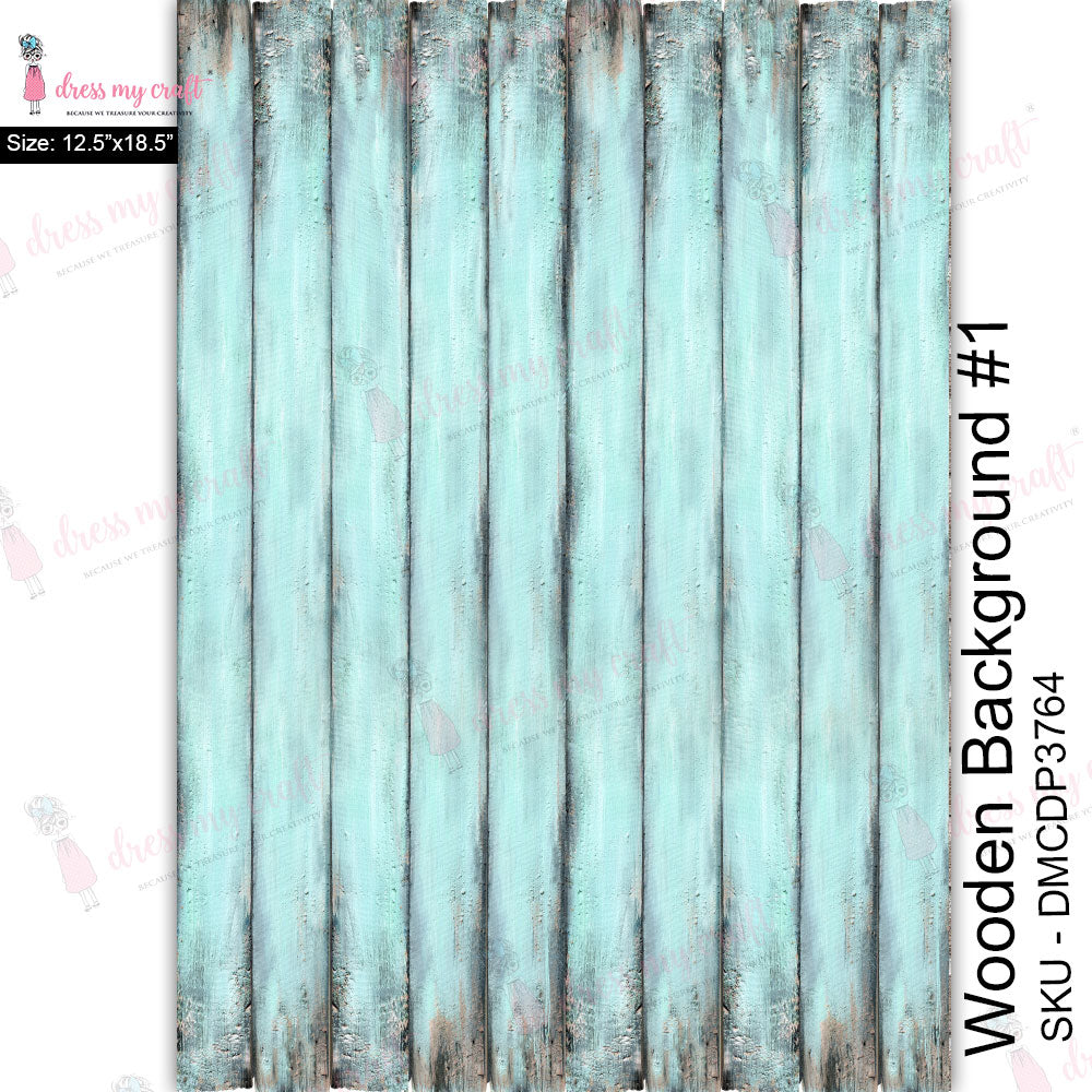 Wooden Background #1 - Transfer Me (12.5" x 18.5")