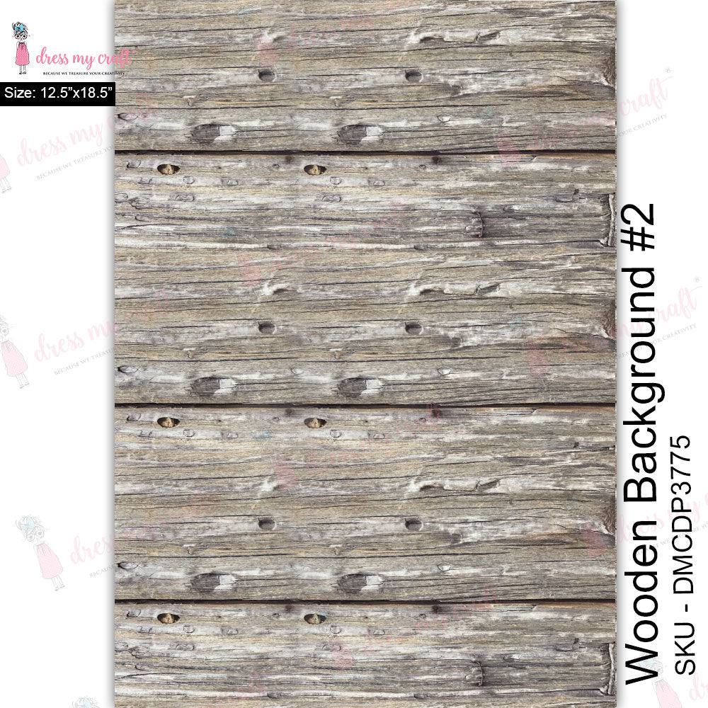 Wooden Background #2 - Transfer Me (12.5" x 18.5")