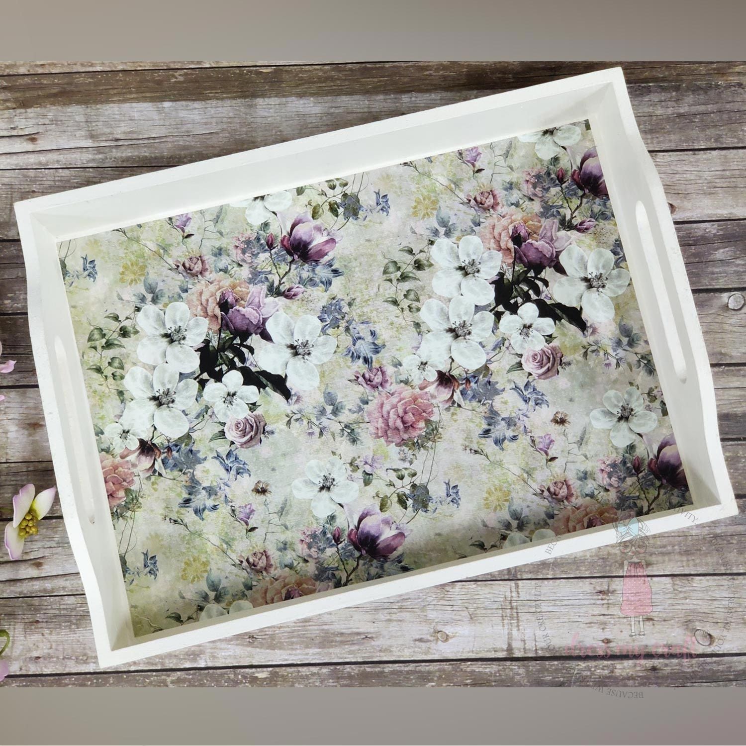Vintage Floral #1 - Transfer Me