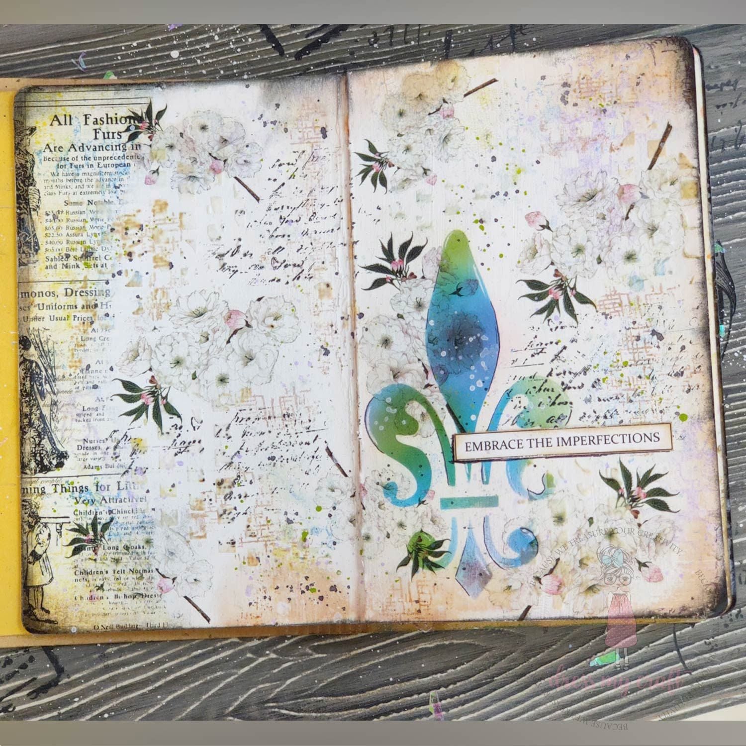 Vintage Flowers #2 - Transfer Me