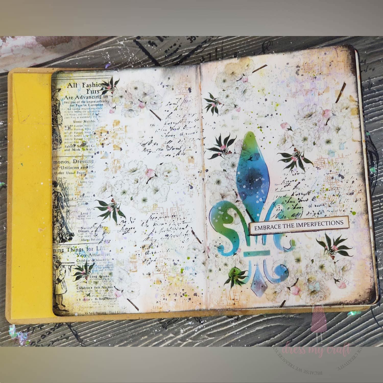 Vintage Flowers #2 - Transfer Me