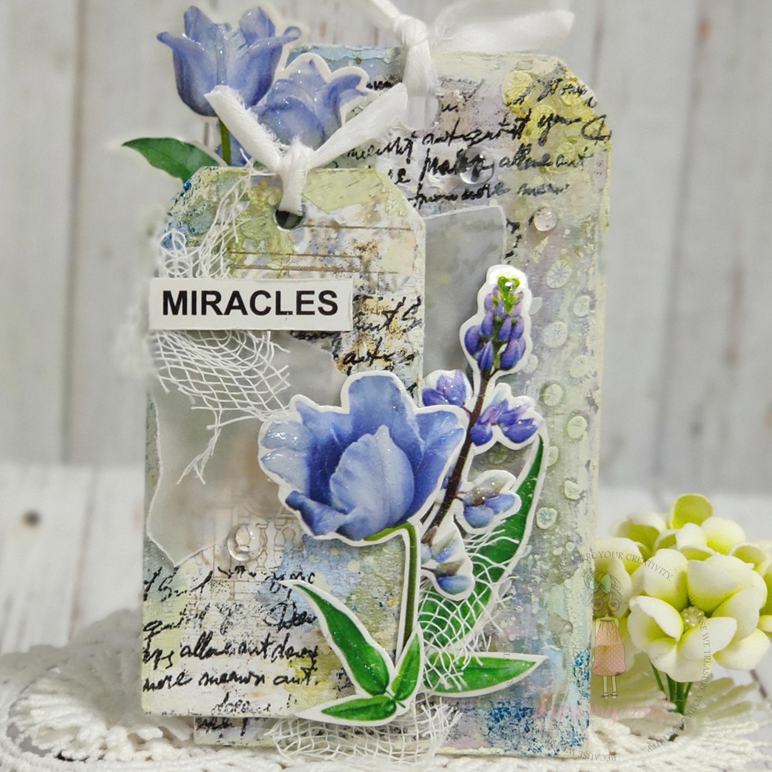 Blue Tulips Flowers - Transfer Me