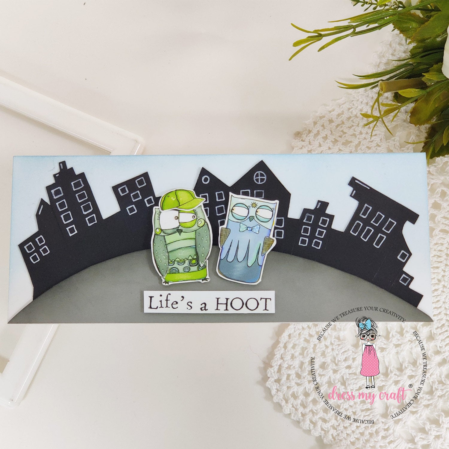 Doodled Owls - Transfer Me