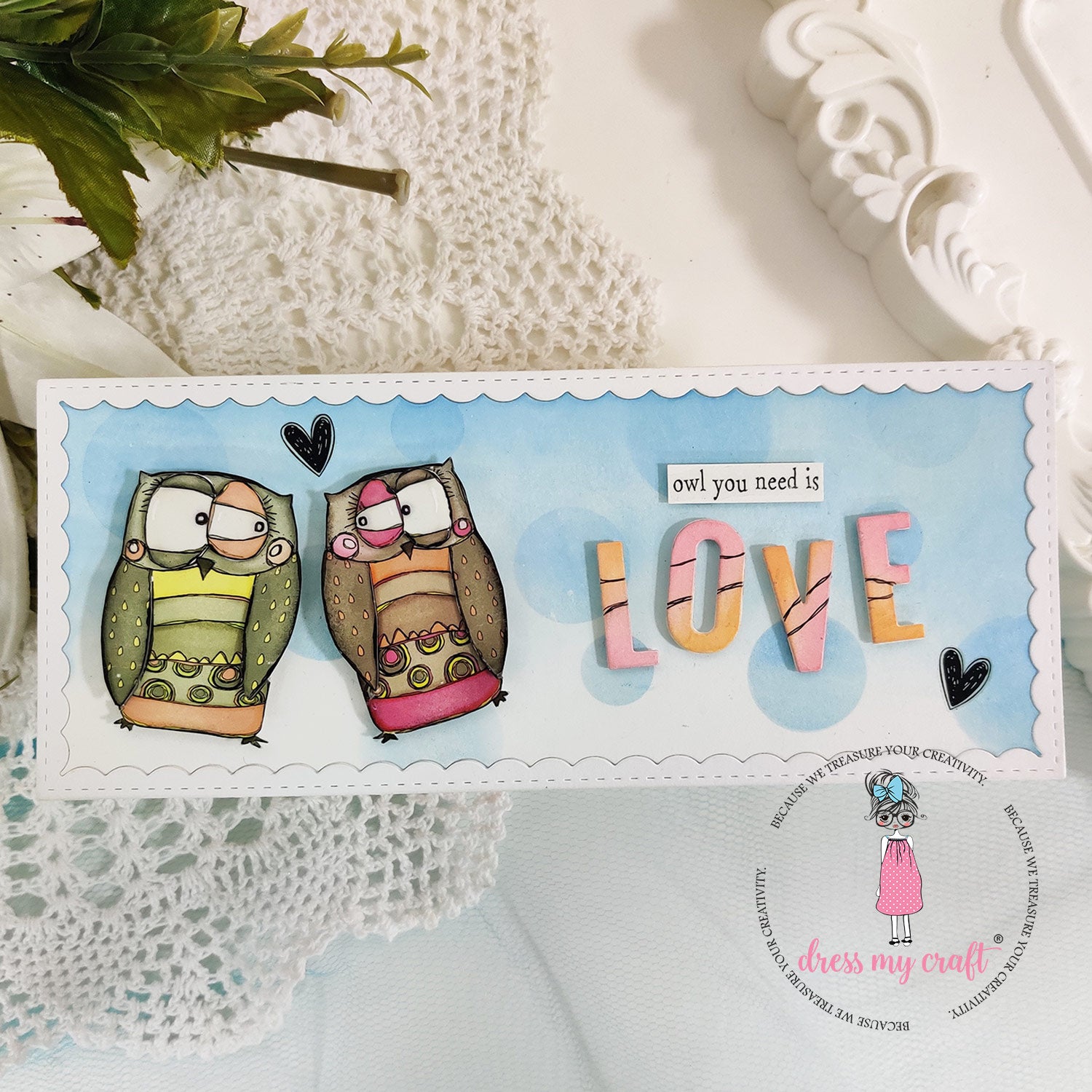 Doodled Owls - Transfer Me