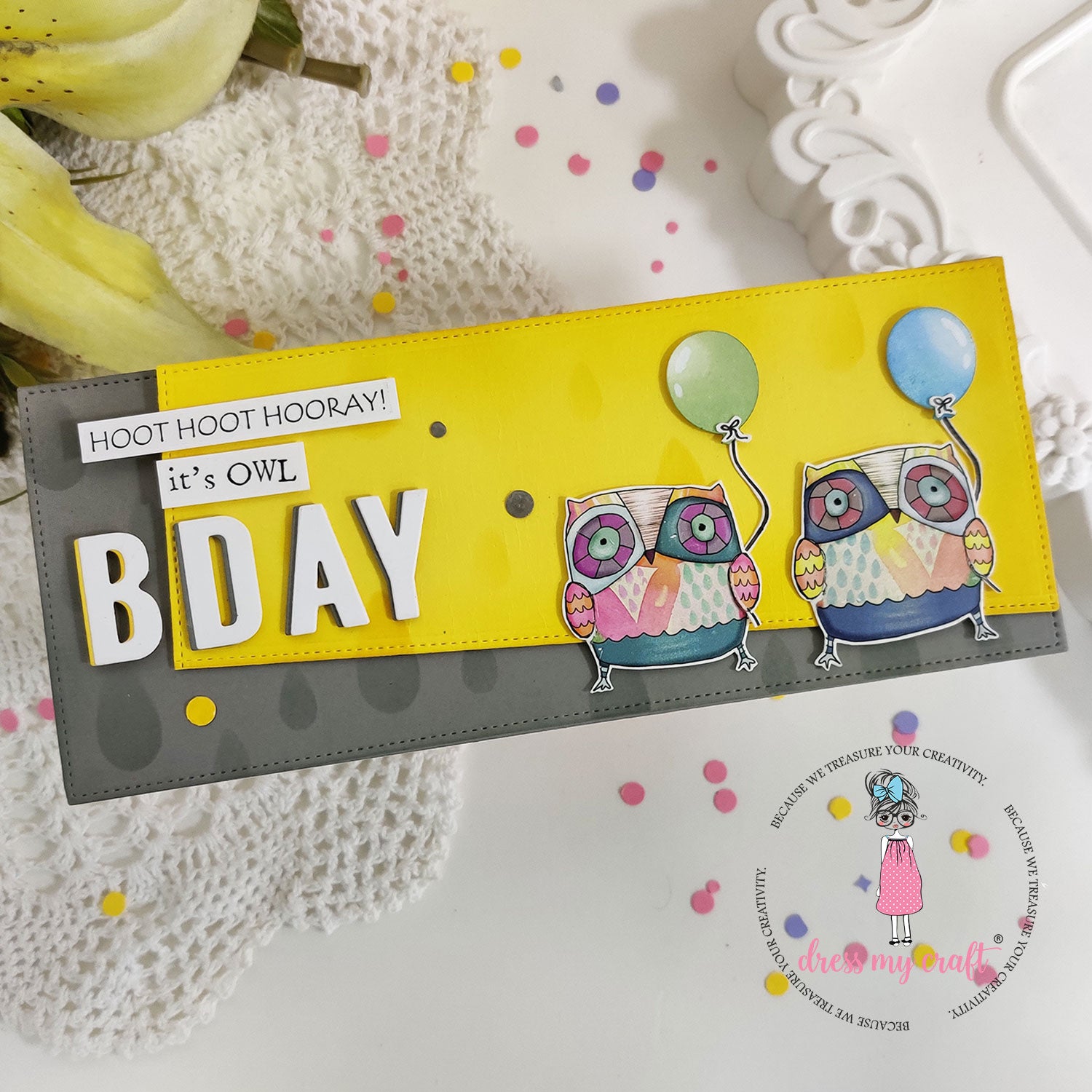 Doodled Owls - Transfer Me