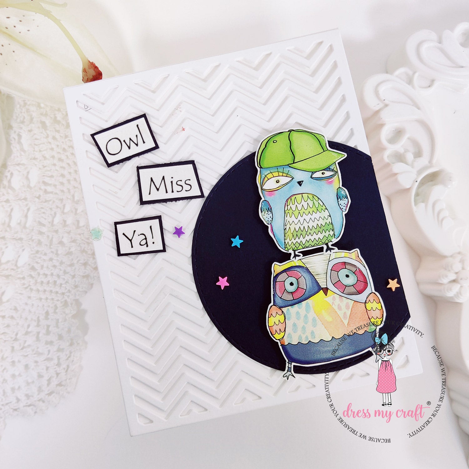 Doodled Owls - Transfer Me