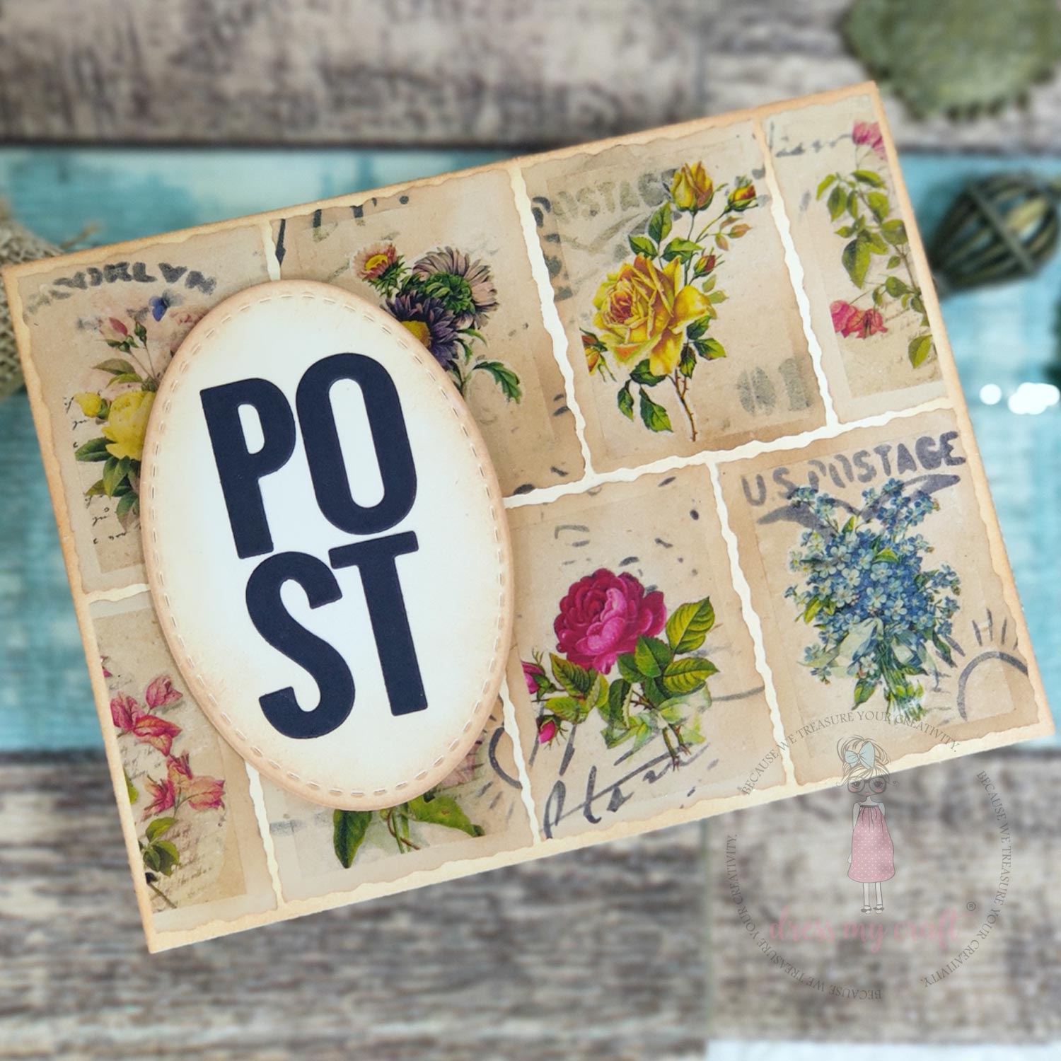 Mini Vintage Flowers - Transfer Me