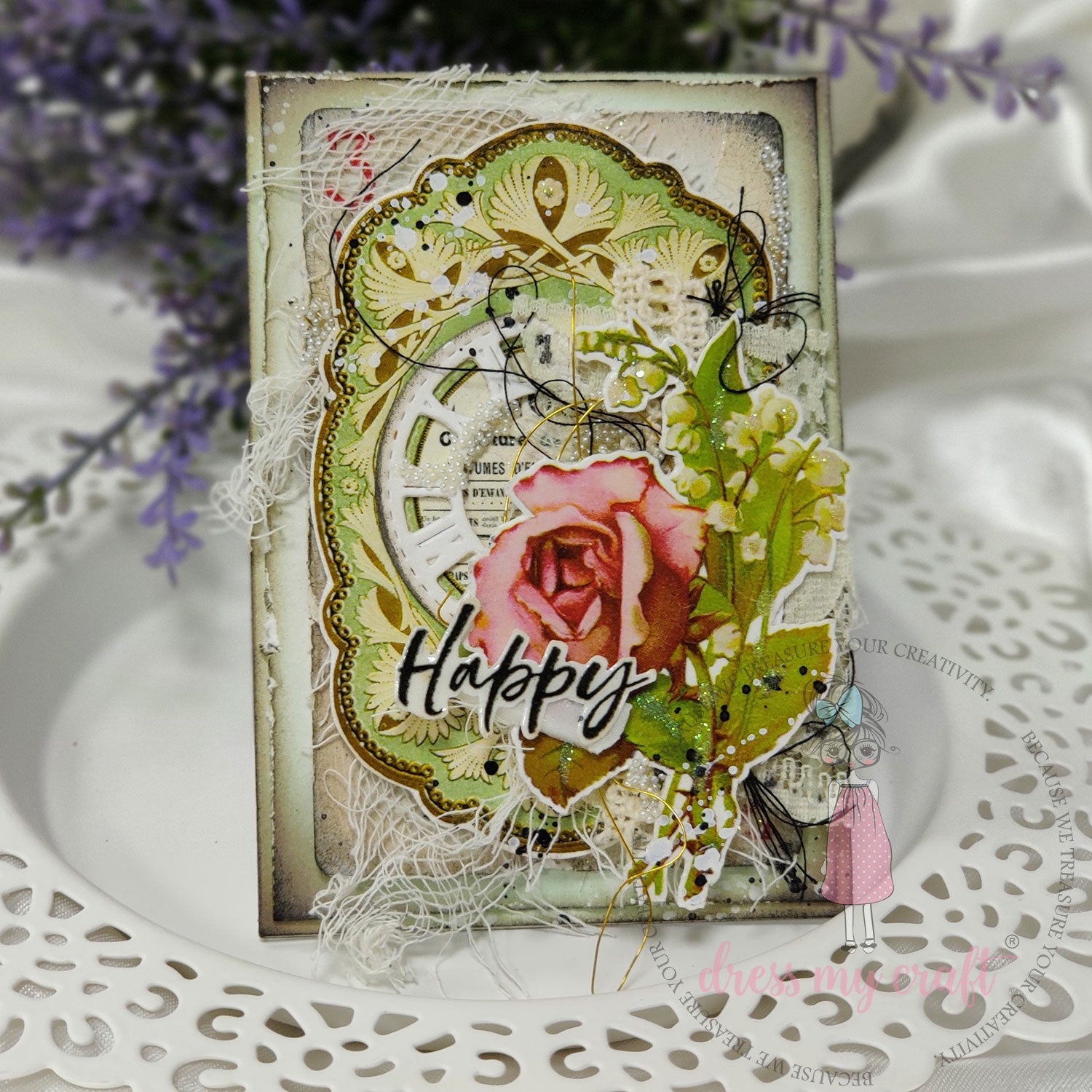 Vintage Flowers #3 - Transfer Me