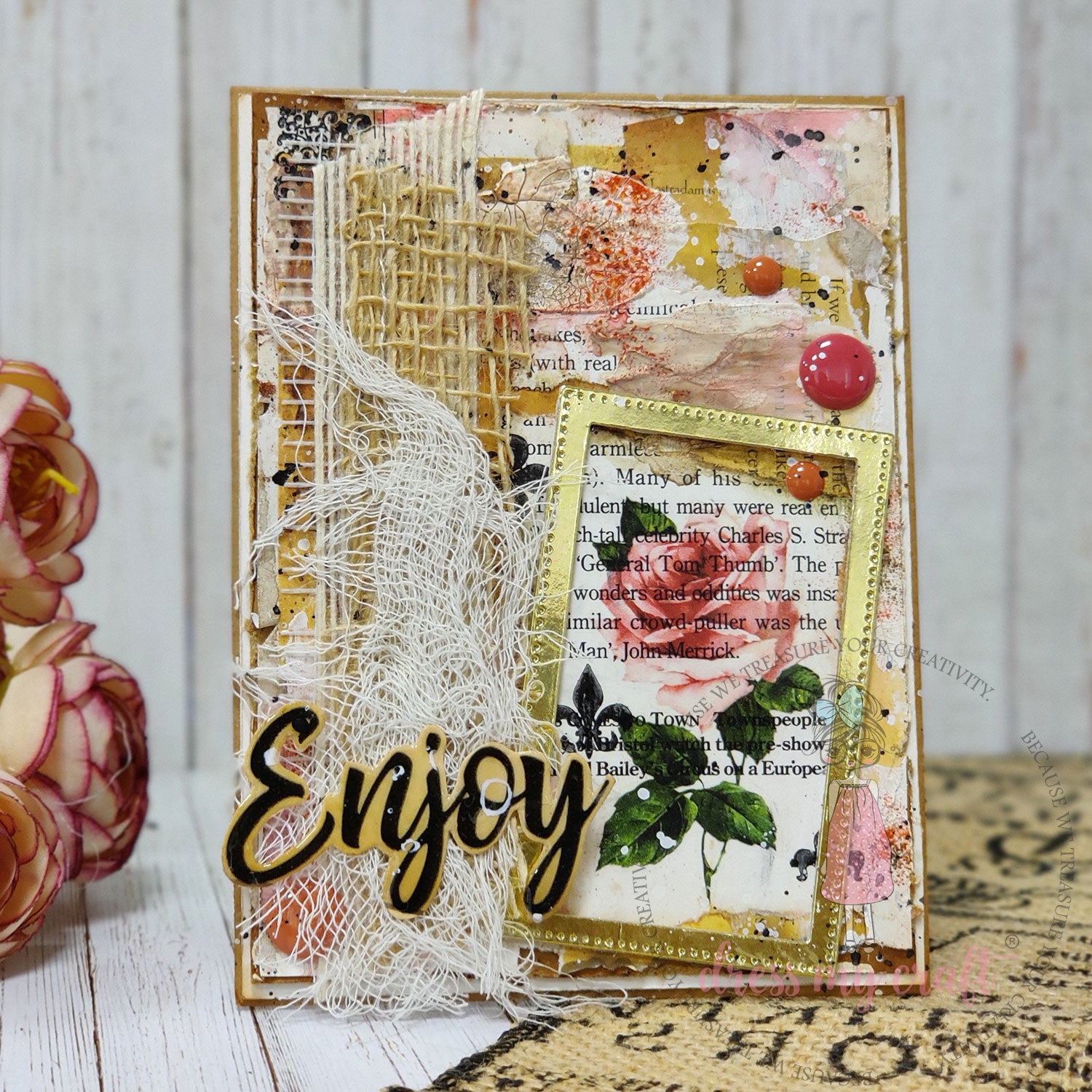 Vintage Flowers #3 - Transfer Me