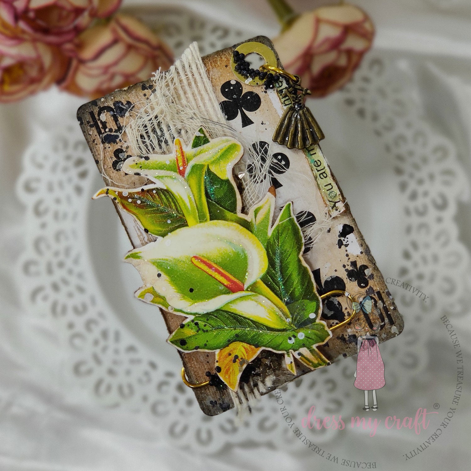 Vintage Flowers #4 - Transfer Me