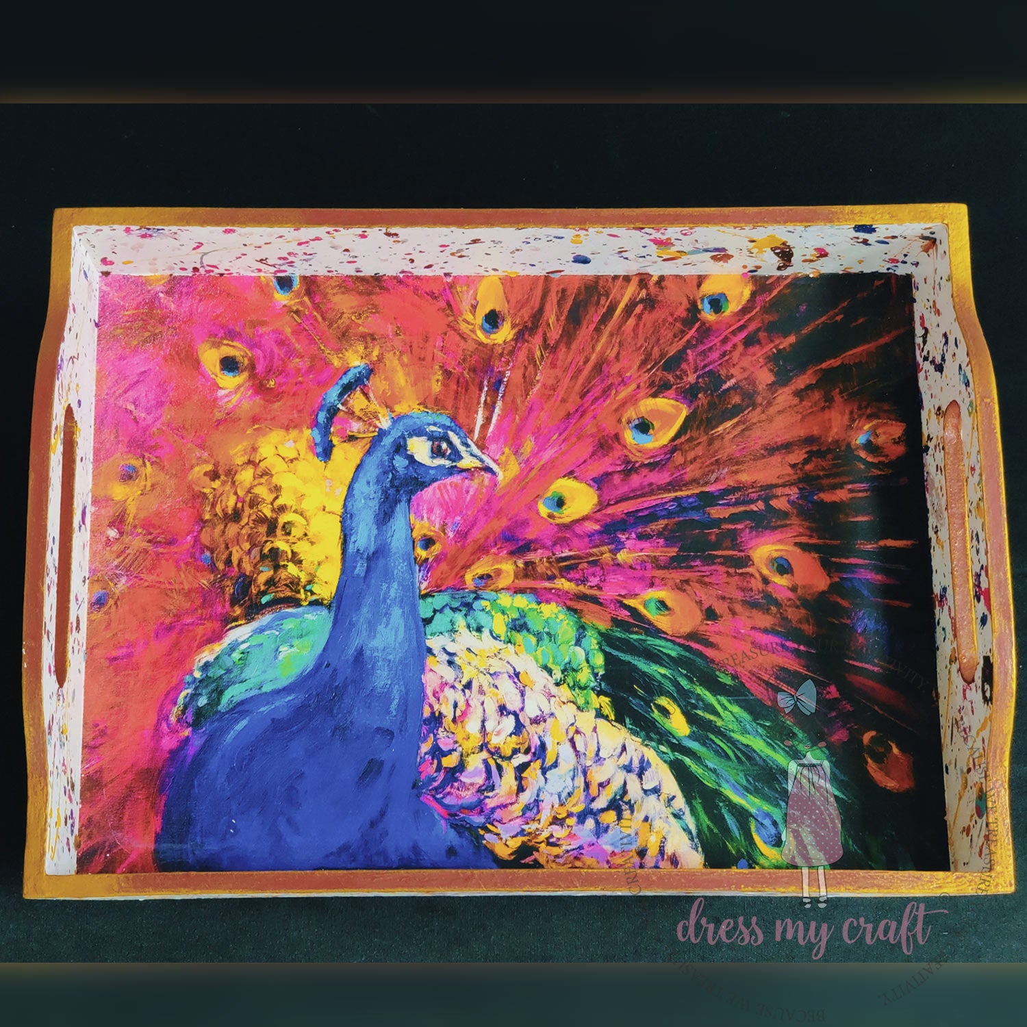 Abstract Peacock - Transfer Me