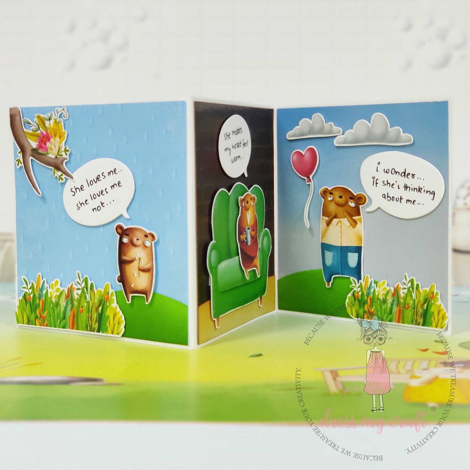 Rainy Garden Background - Transfer Me