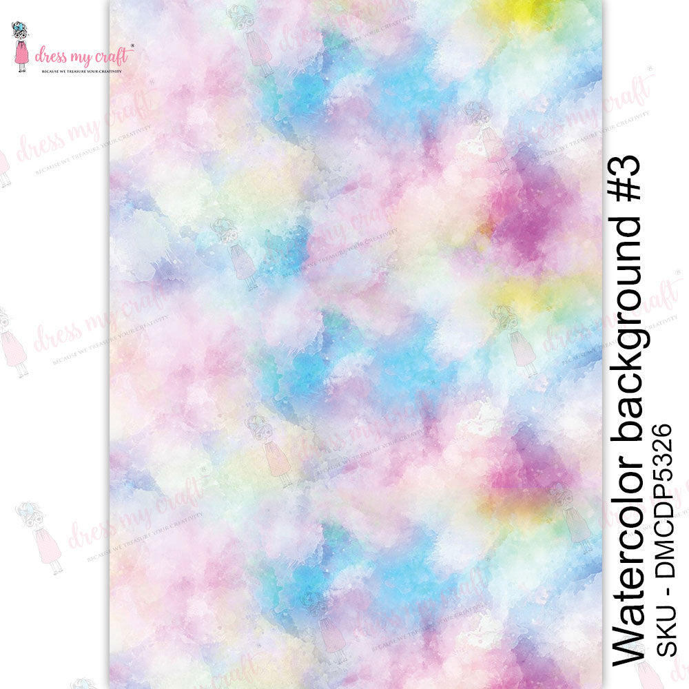Watercolor Background #3 - Transfer Me