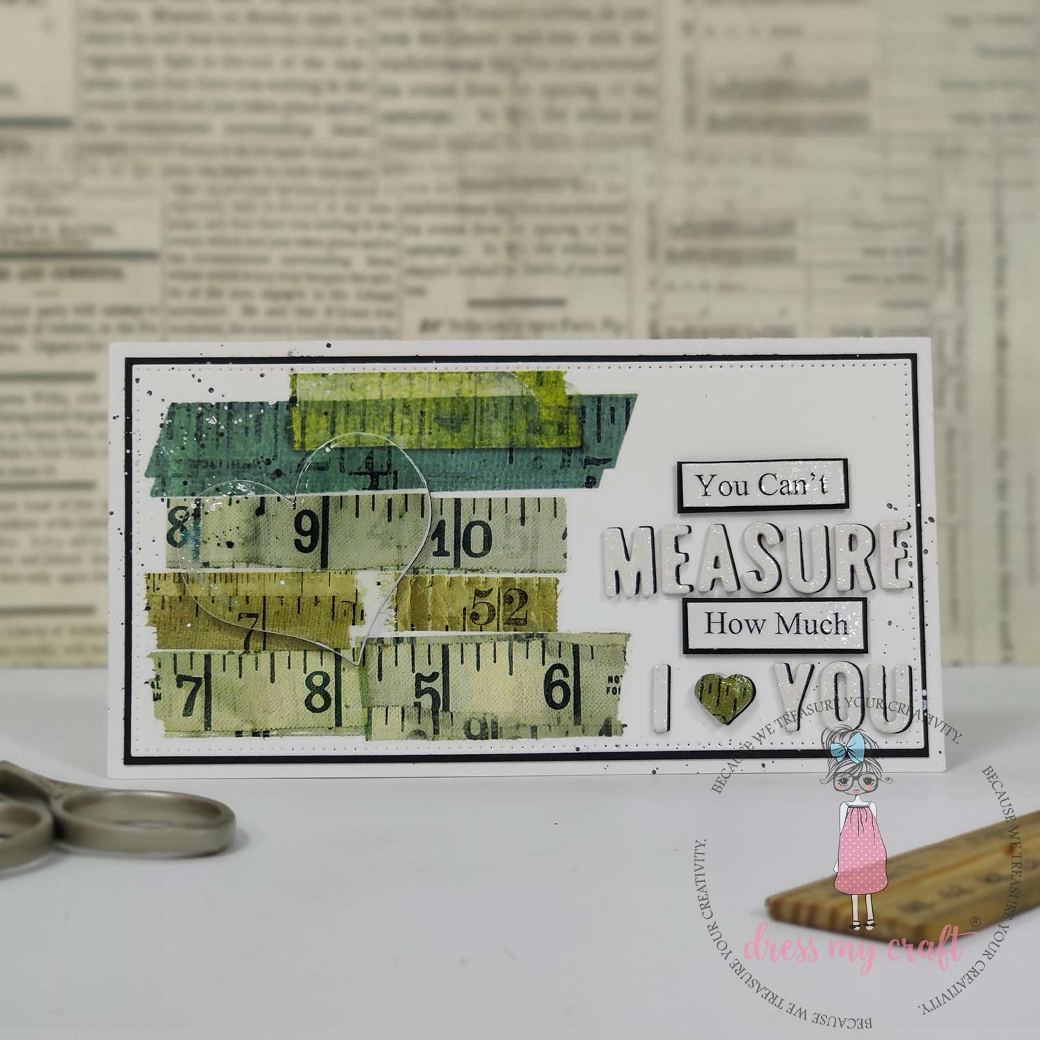 Vintage measurement tapes - Transfer Me
