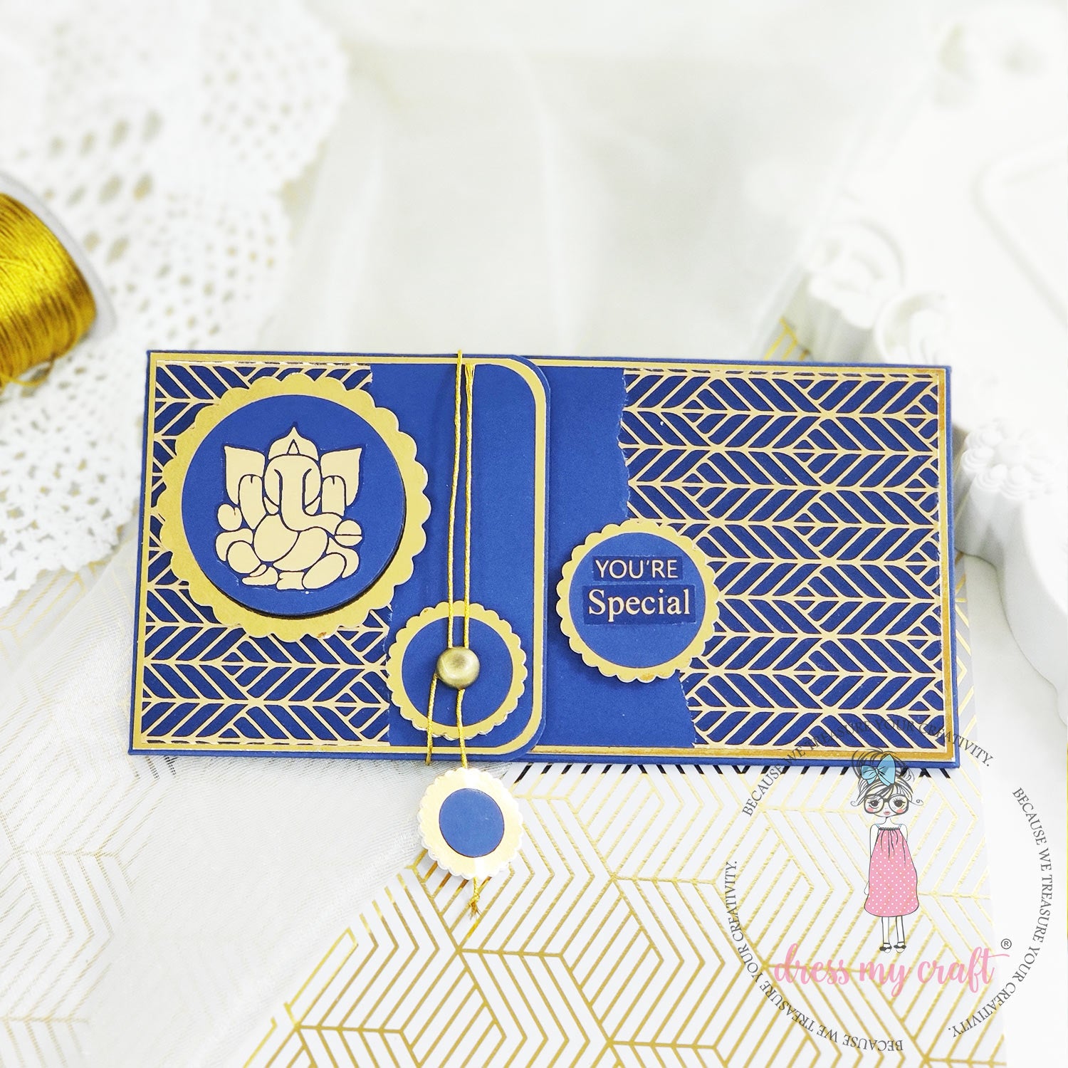 Metallic Geometric pattern - Transfer Me