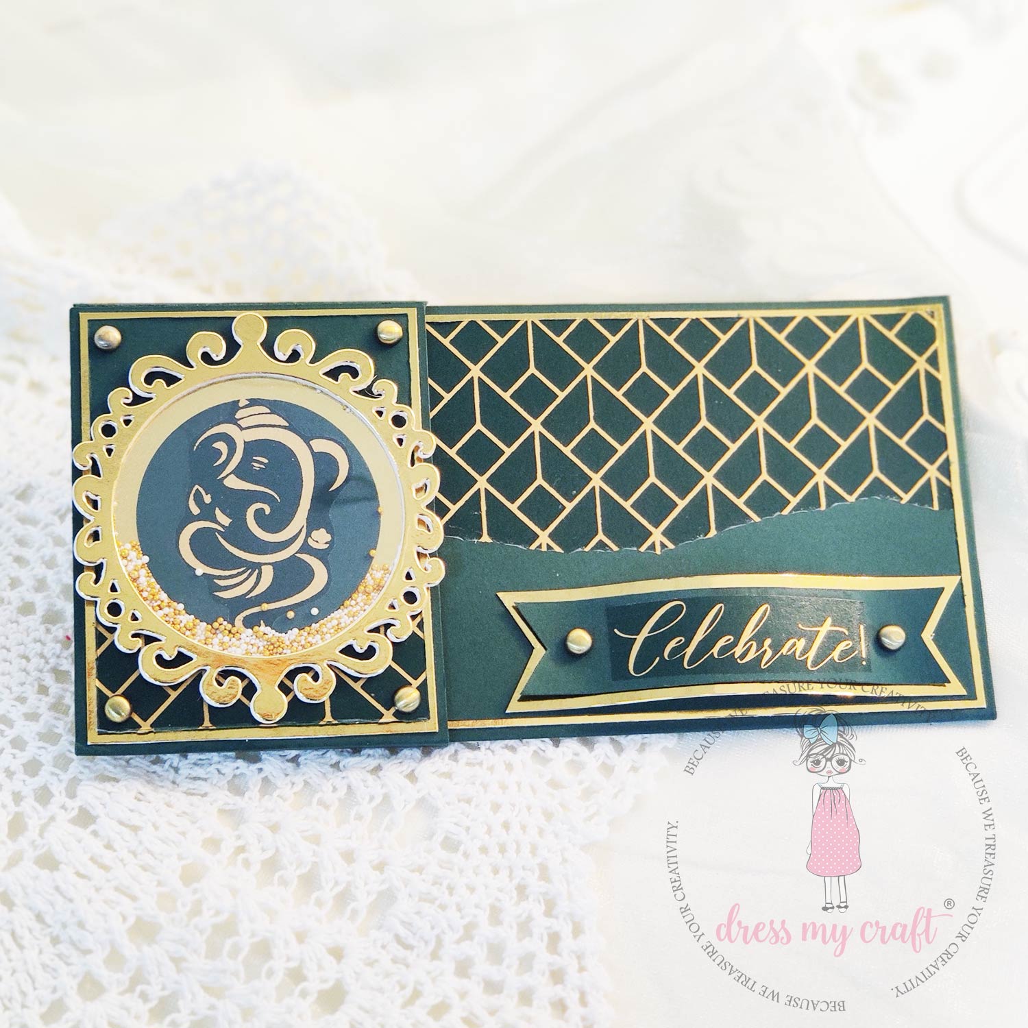 Metallic Geometric pattern #2 - Transfer Me