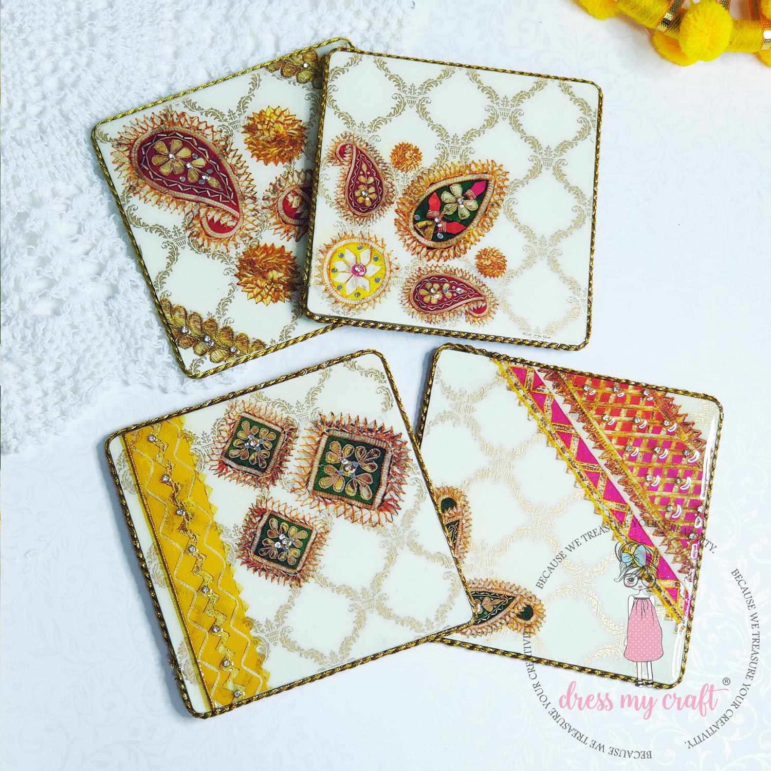 Gota Patti Motifs - Transfer Me