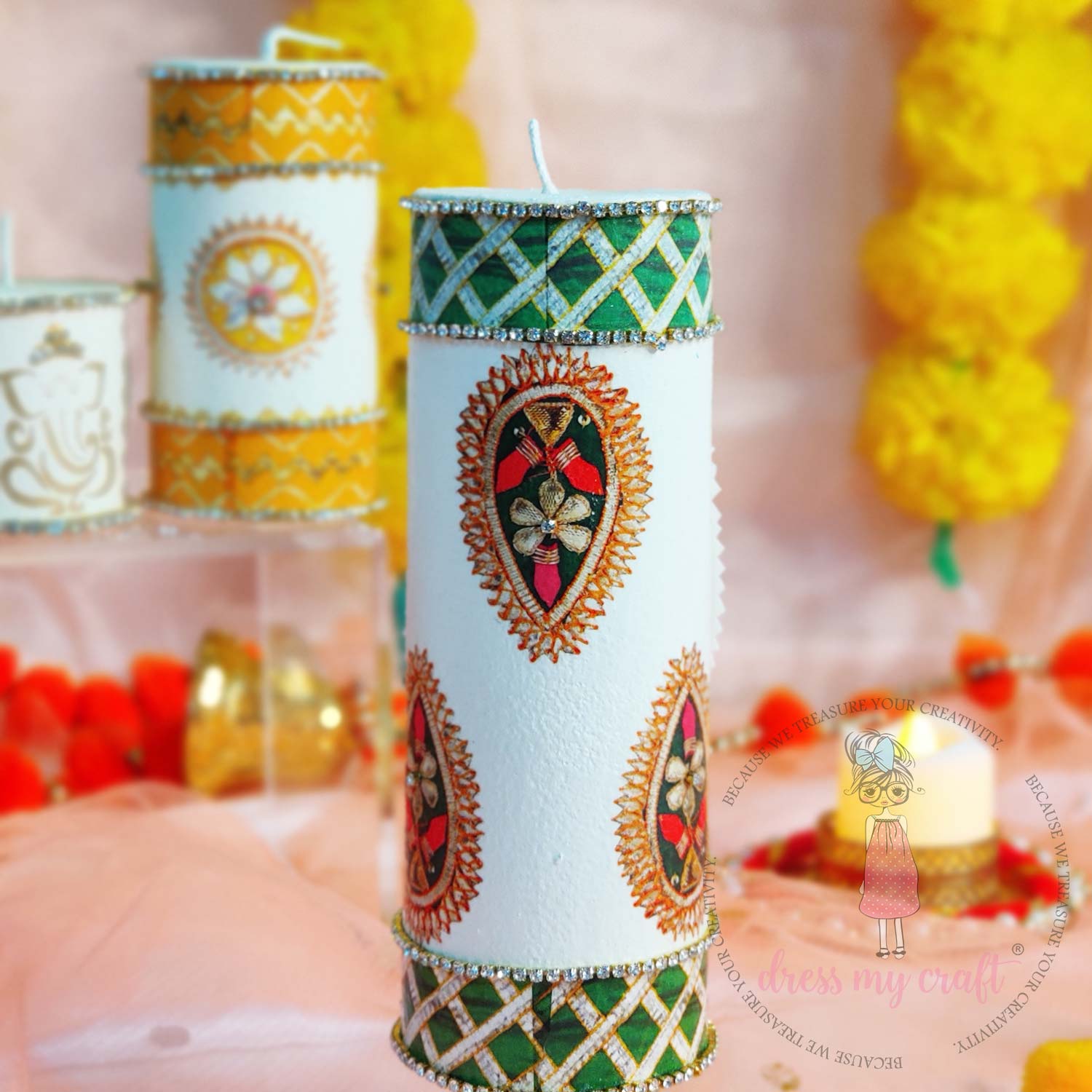 Gota Patti Motifs - Transfer Me