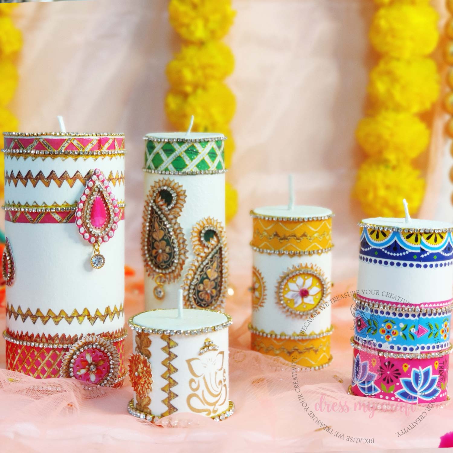 Gota Patti Motifs - Transfer Me