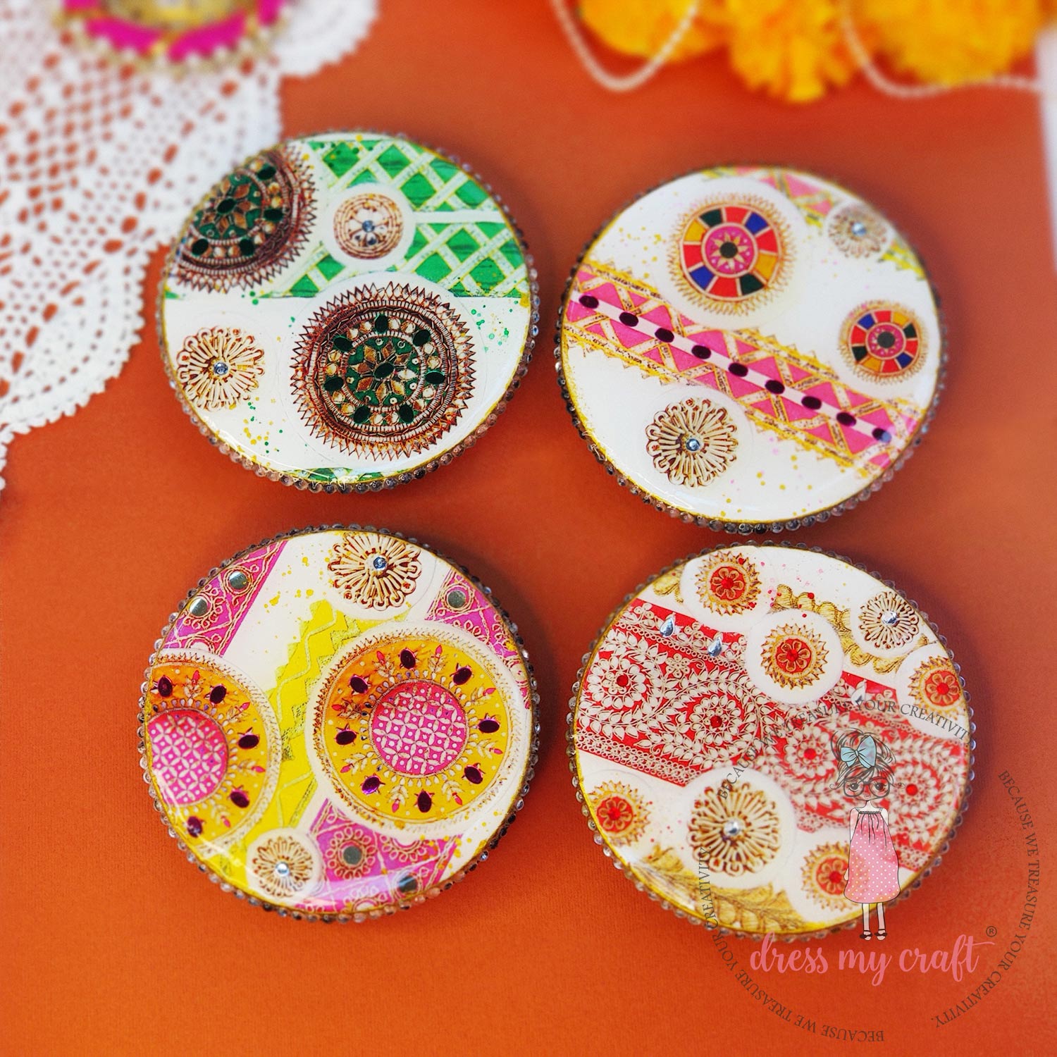 Gota Patti Motifs #2 - Transfer Me