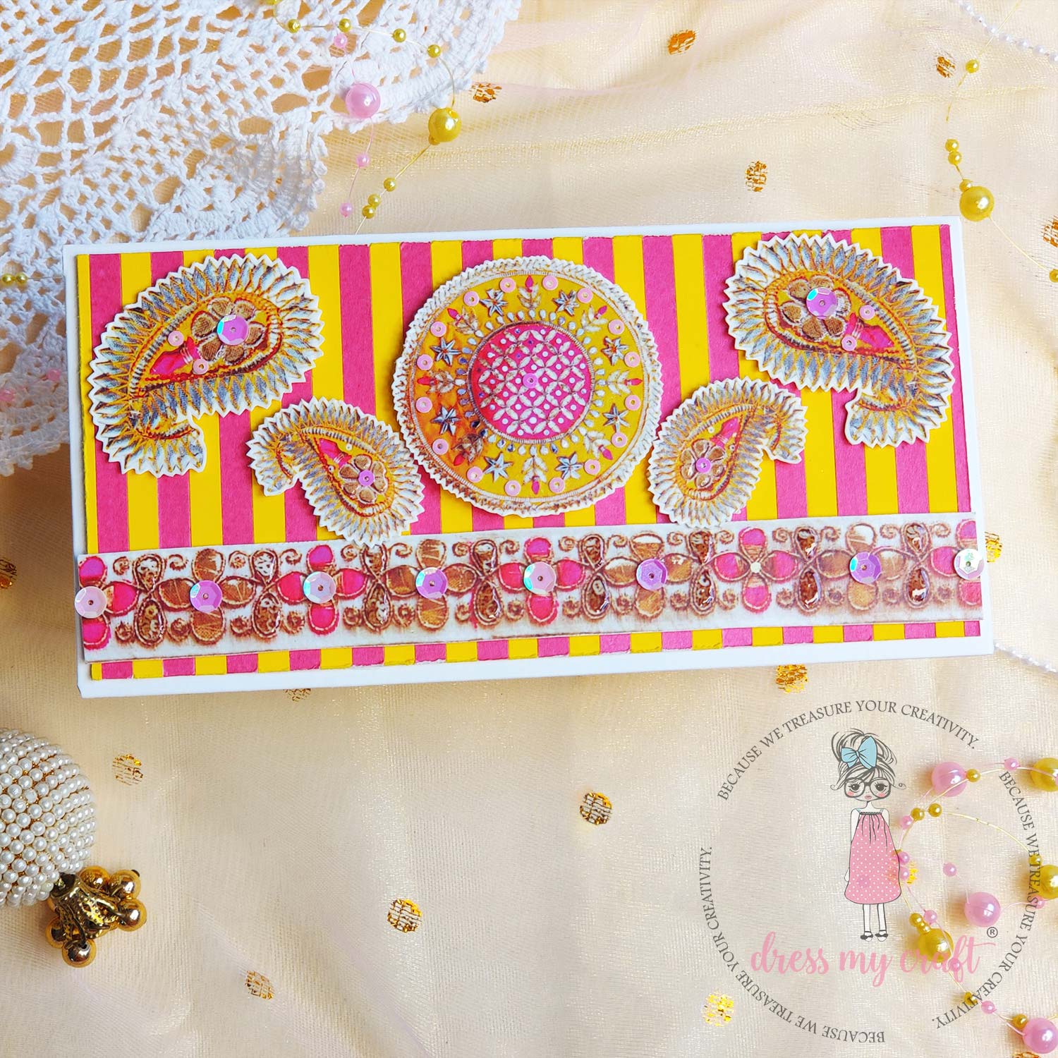 Gota Patti Motifs #2 - Transfer Me