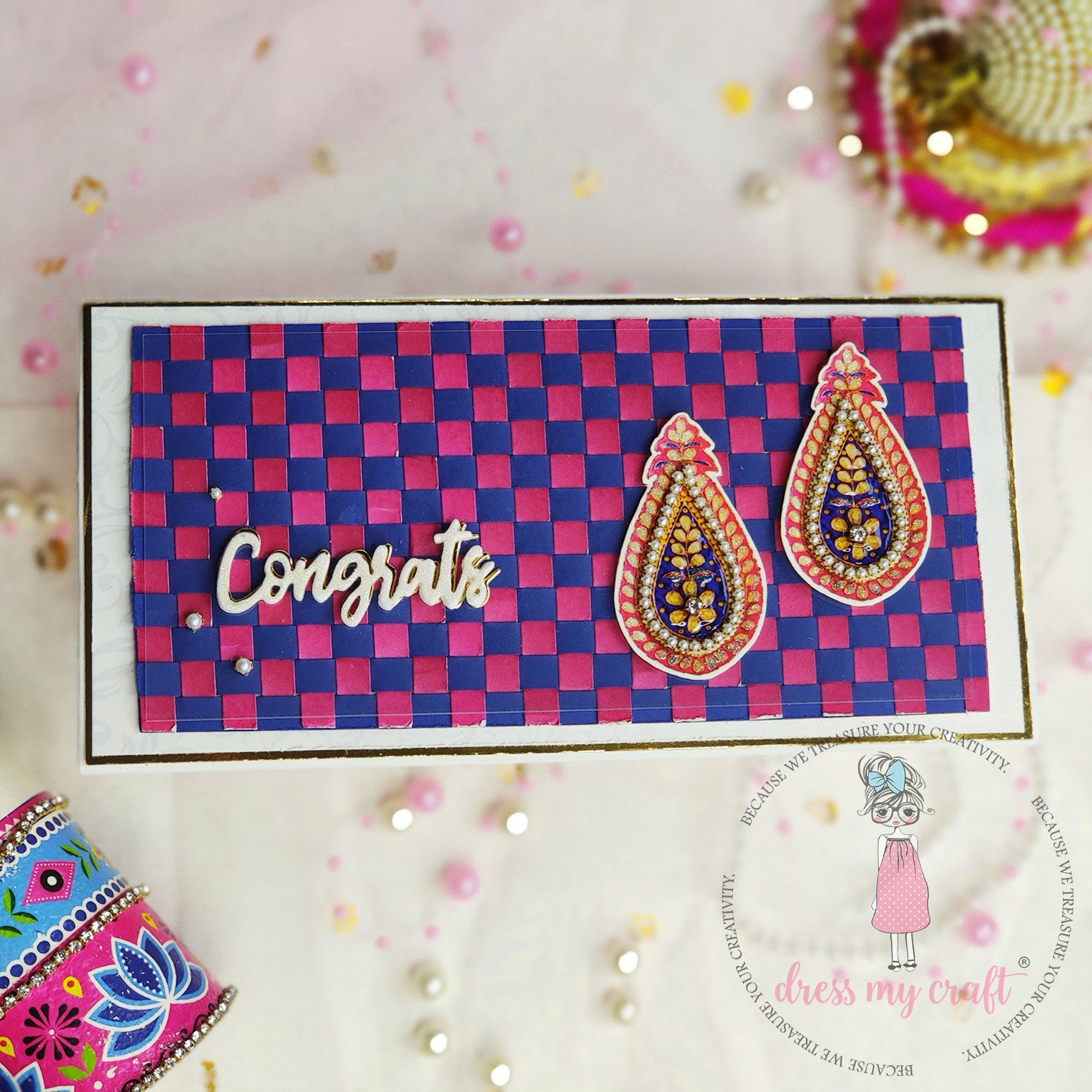 Gota Patti Motifs #3 - Transfer Me