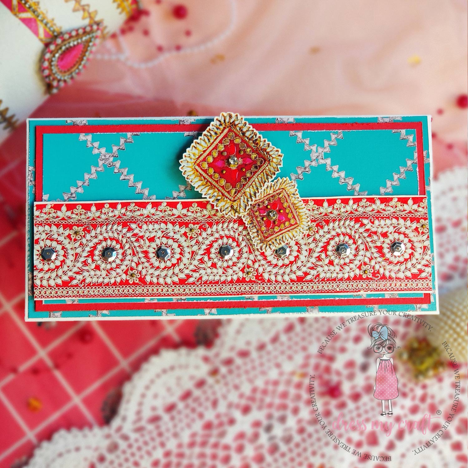 Gota Patti Motifs #3 - Transfer Me