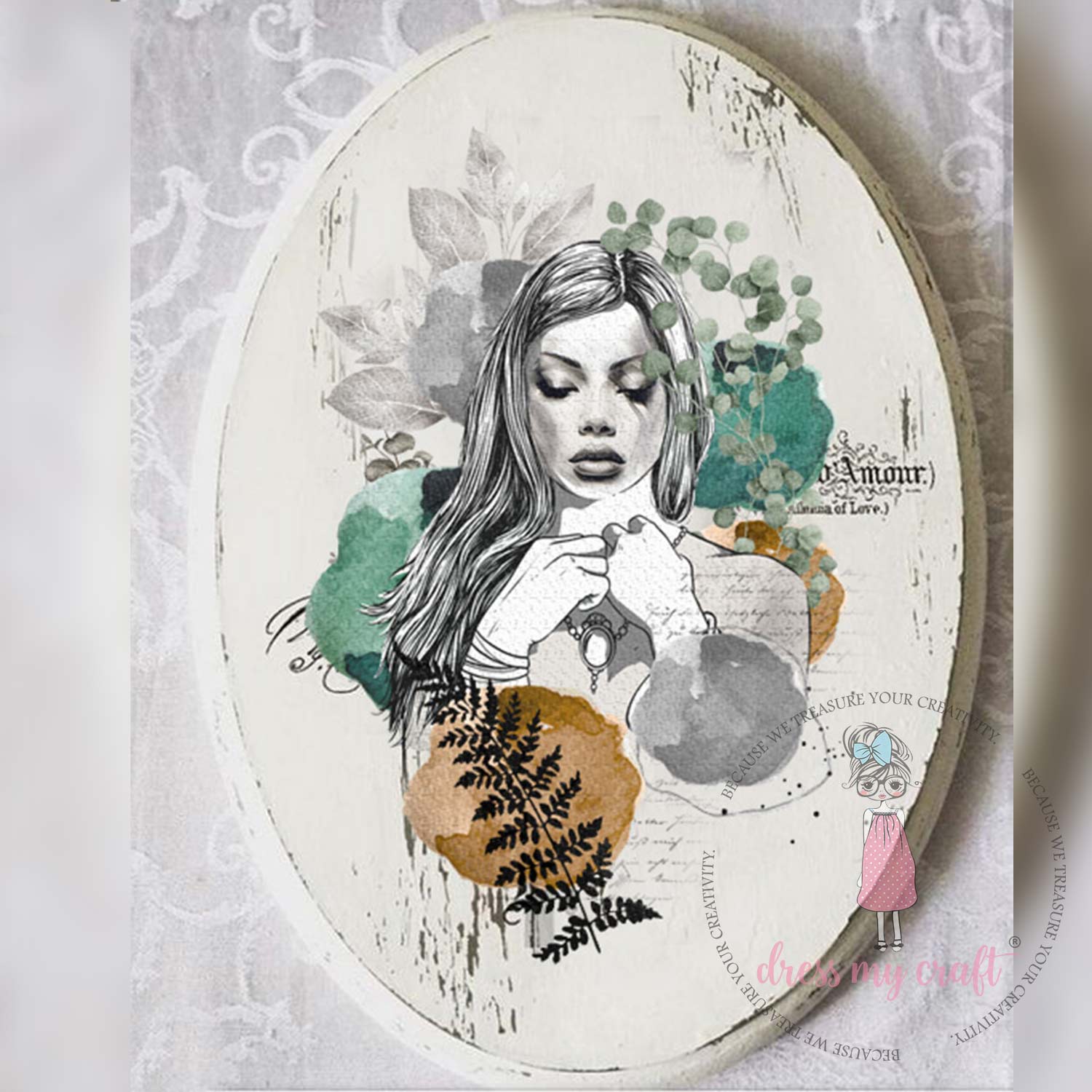 Beauty With Peace - Mini Transfer Me (4" X 6")