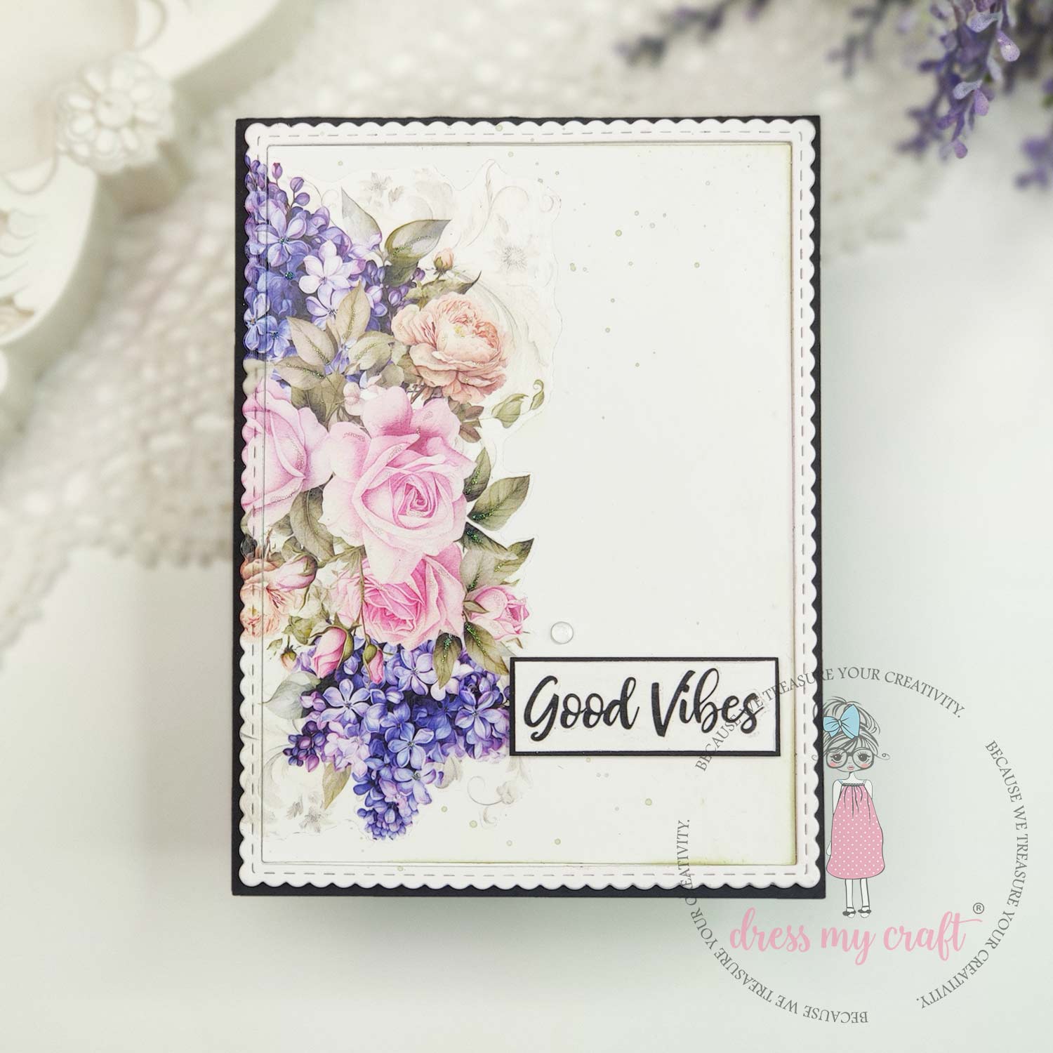 Blooming Elegance - Mini Transfer Me (4" X 6")