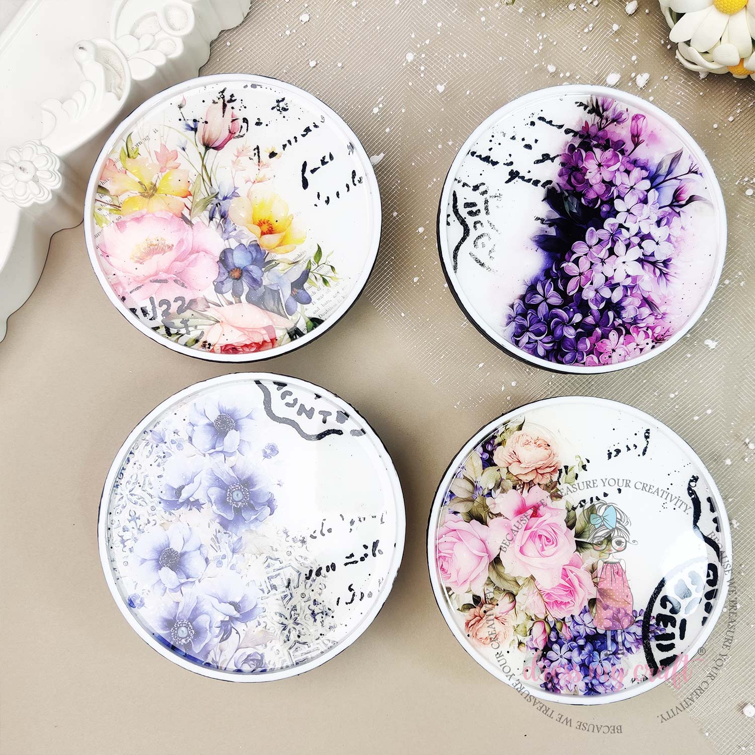 Blooming Elegance - Mini Transfer Me (4" X 6")