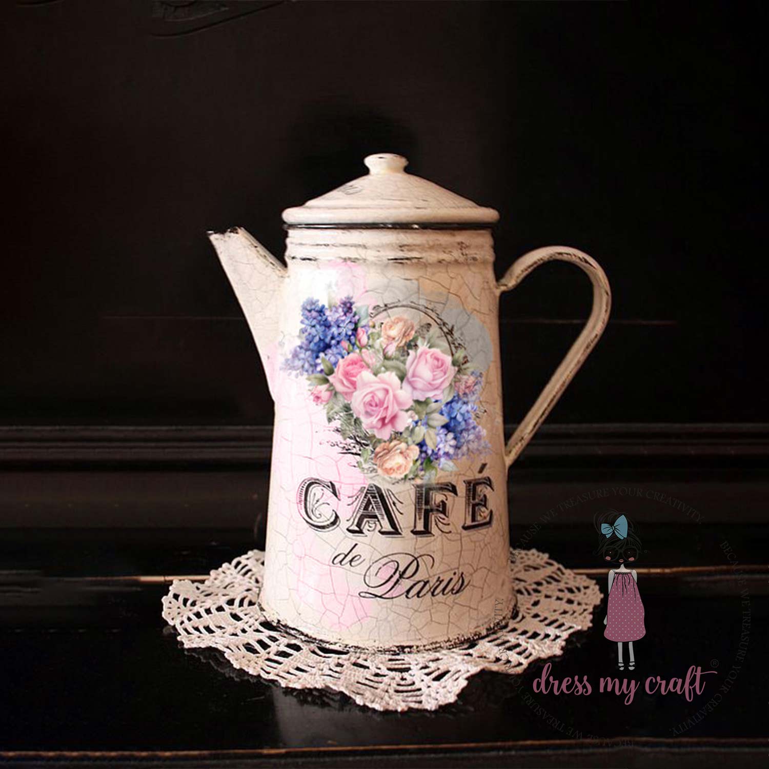 Blooming Elegance - Mini Transfer Me (4" X 6")