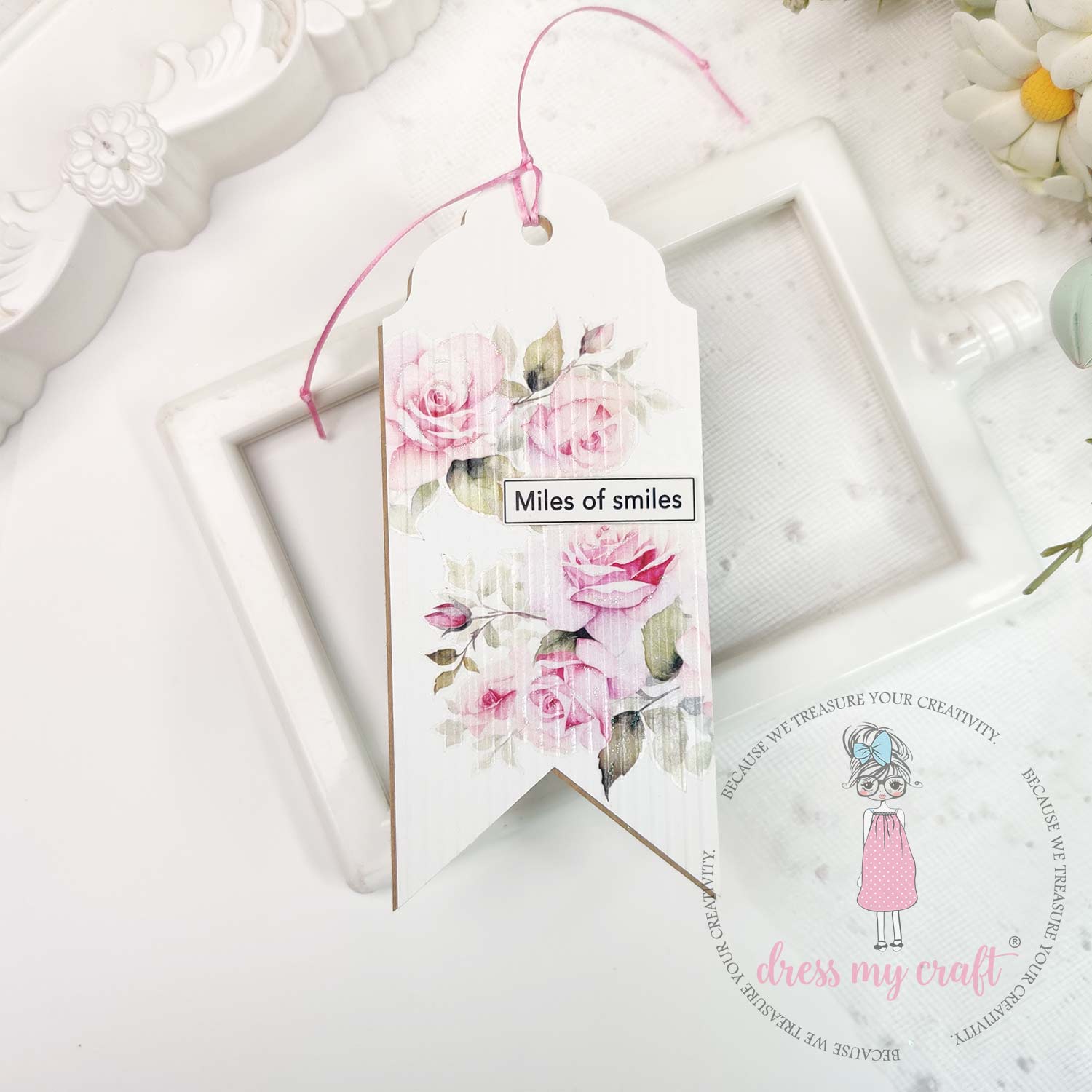 Blush Roses - Mini Transfer Me (4" X 6")