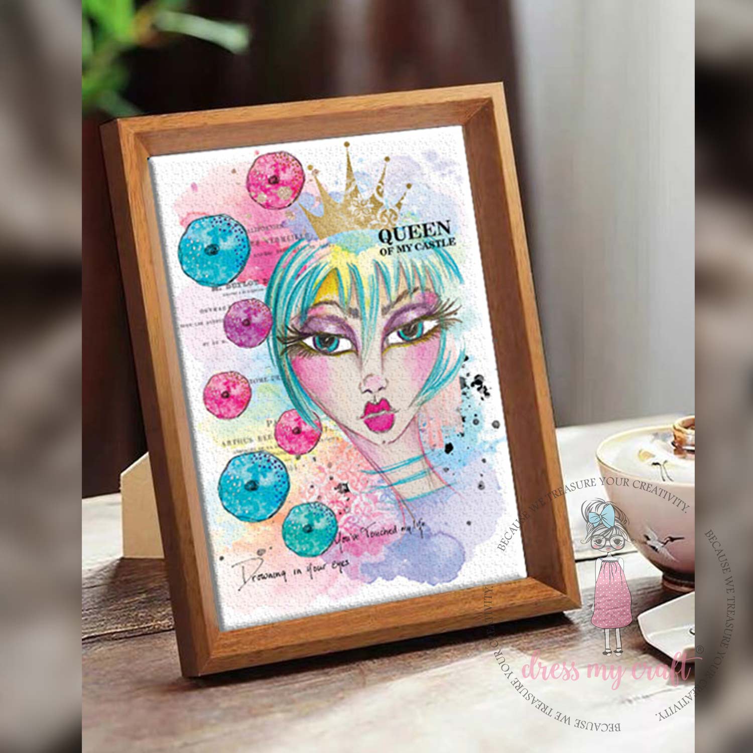 Dreamy Eyes - Mini Transfer Me (4" X 6")
