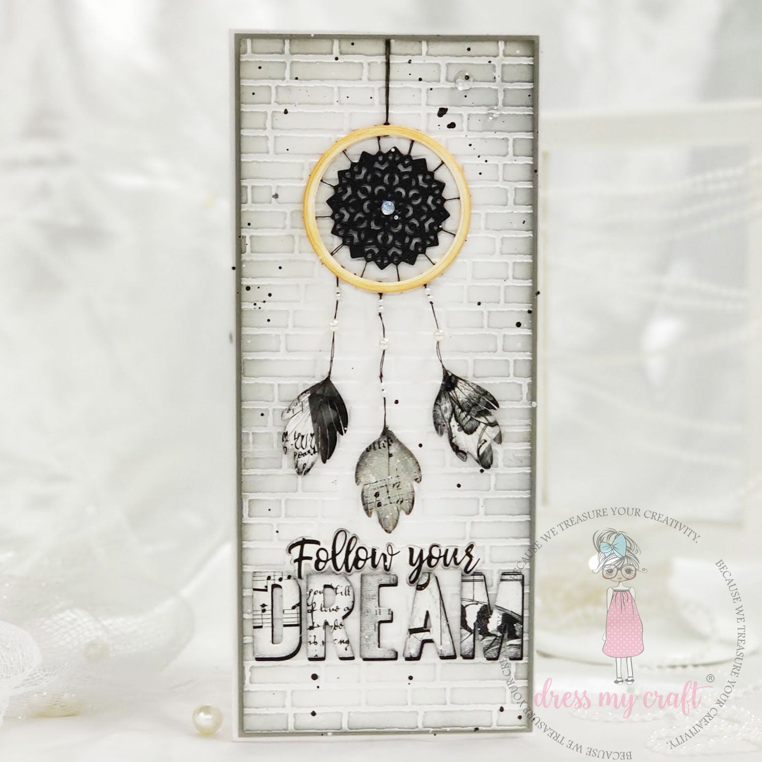 Brick Wall Pattern - Embossing Folder